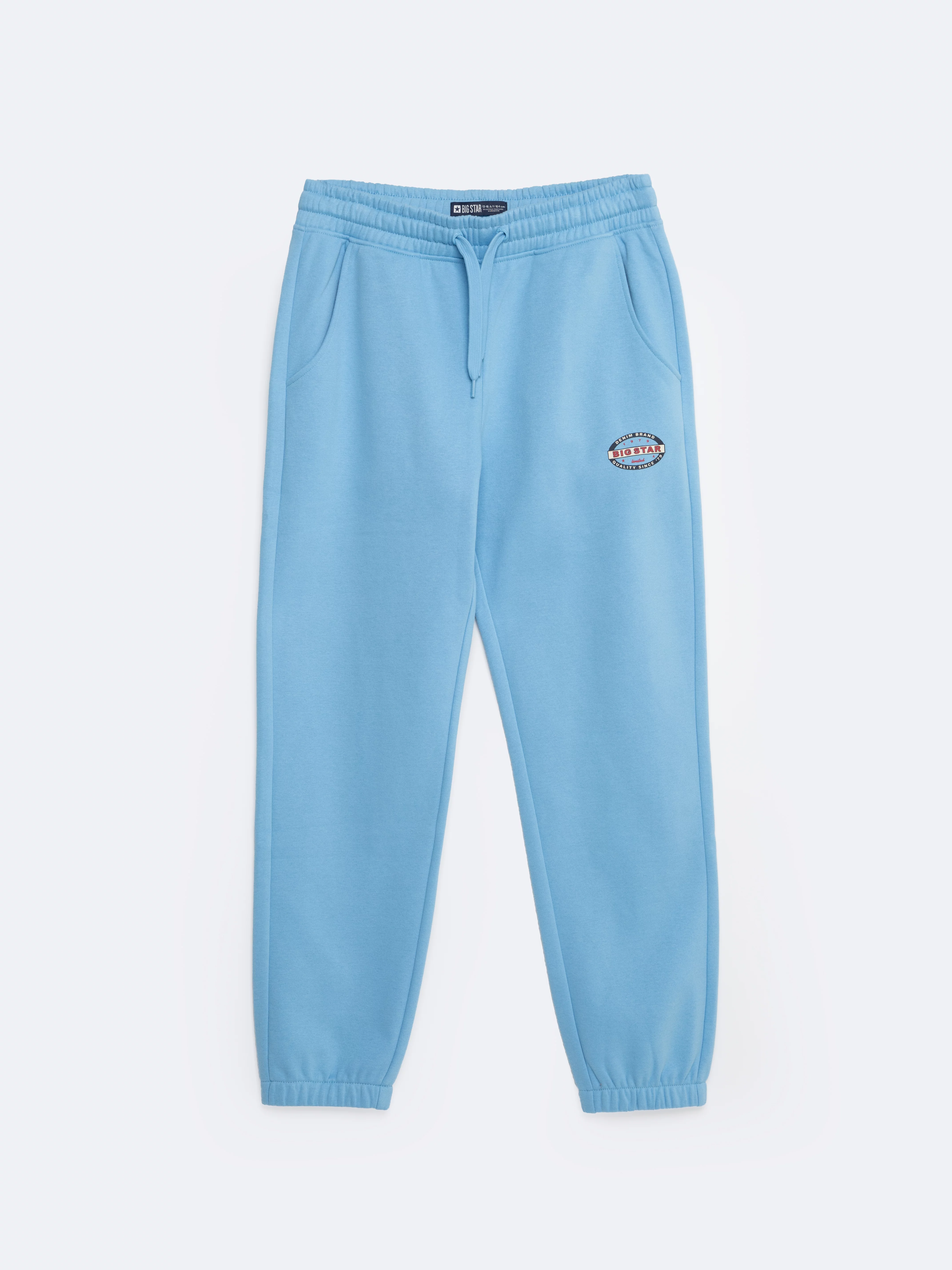 Spodnie chłopięce dresowe niebieskie Midasp 401