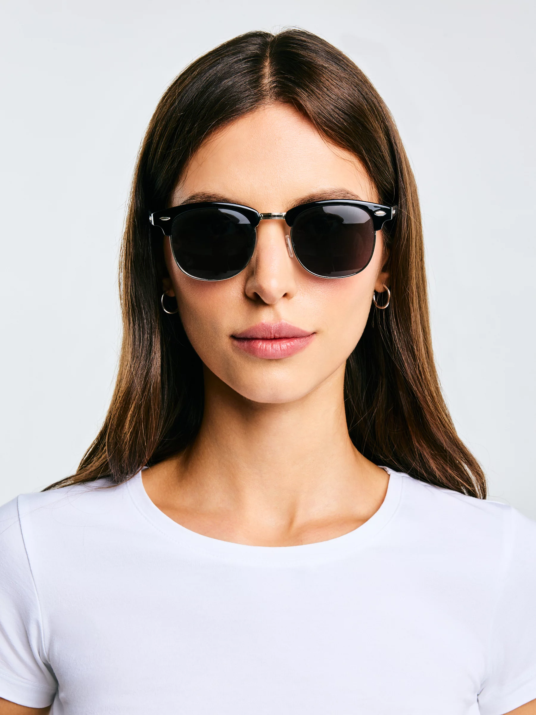 Okulary przeciwsłoneczne czarne Kolen 906