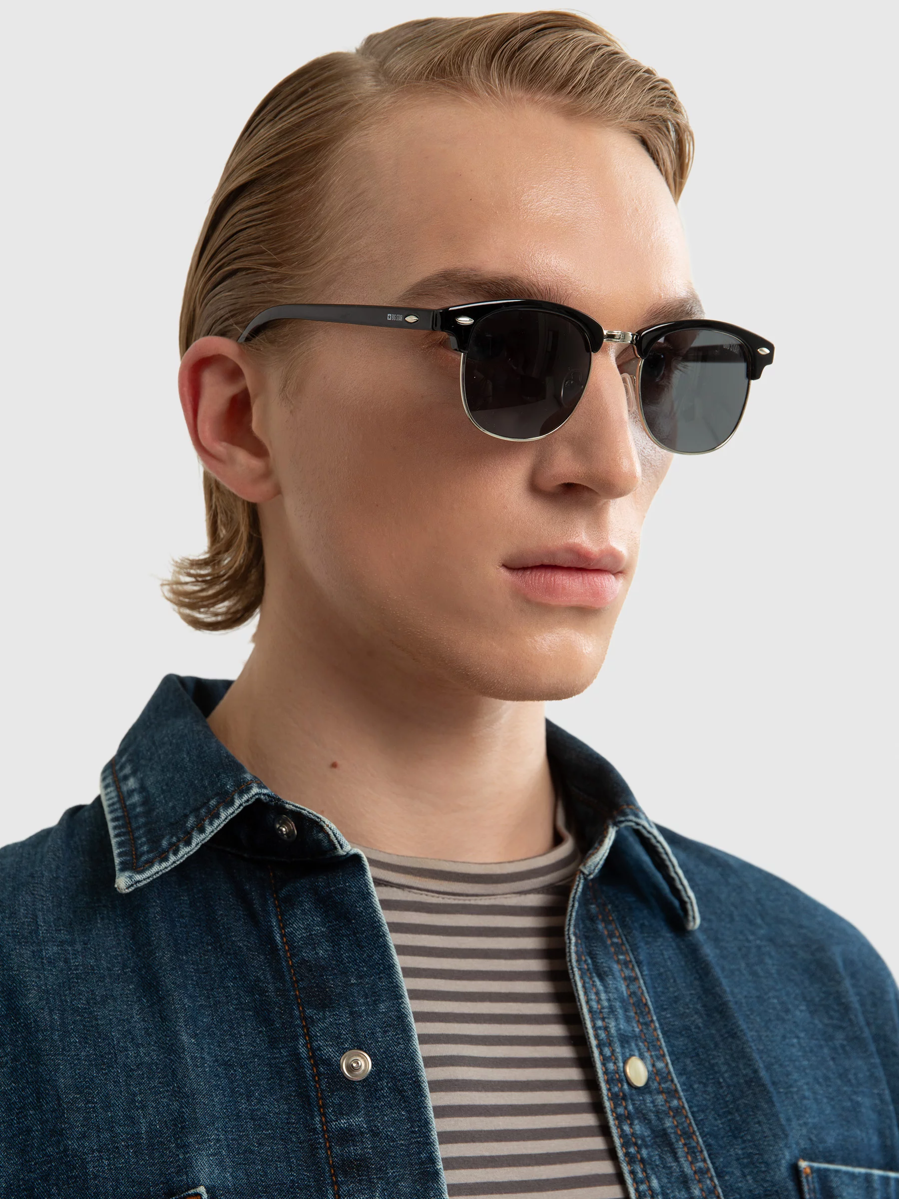 Okulary przeciwsłoneczne czarne Kolen 906