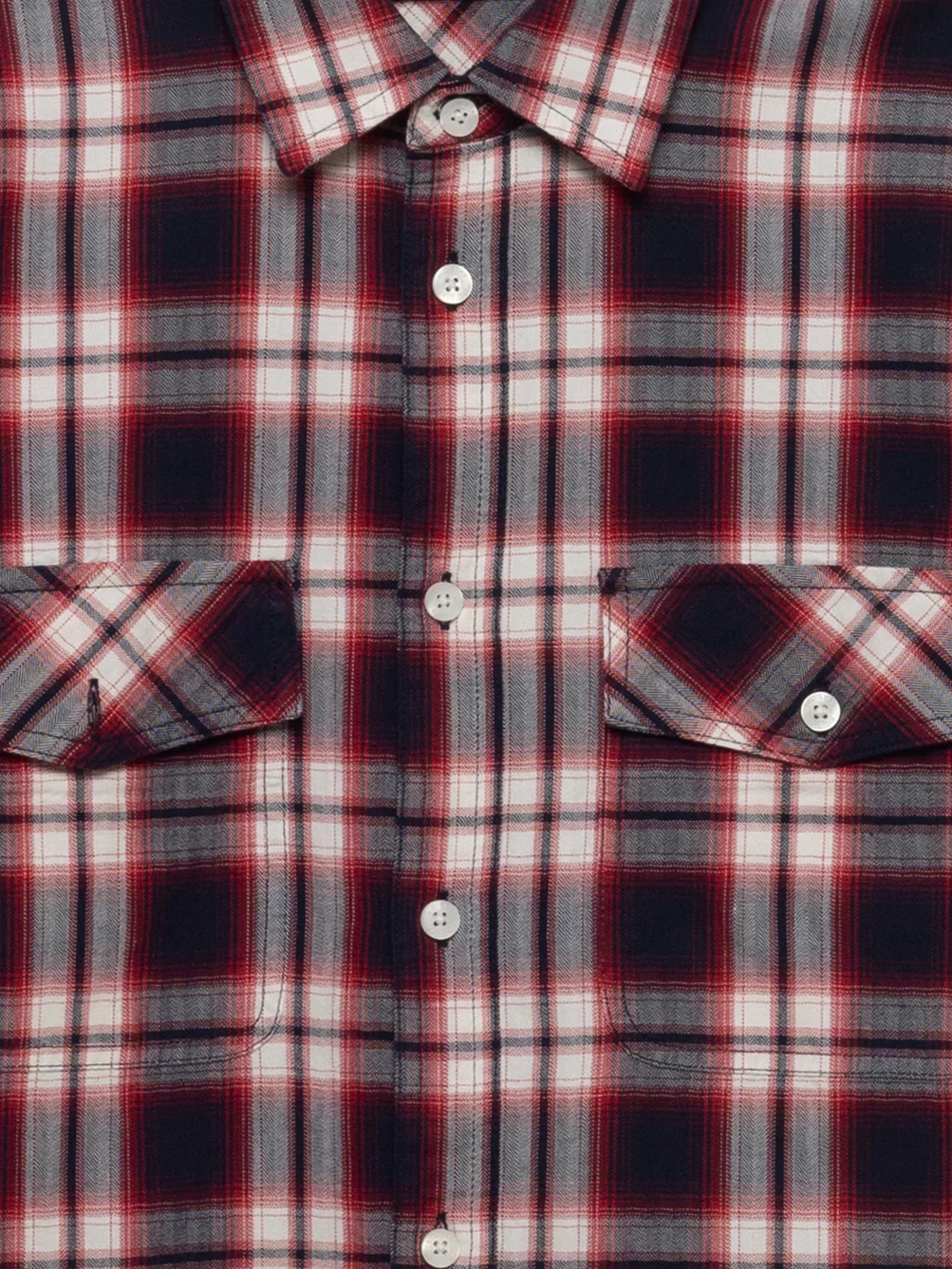 Koszula męska bawełniana w kratę czerwona Koliserson 603