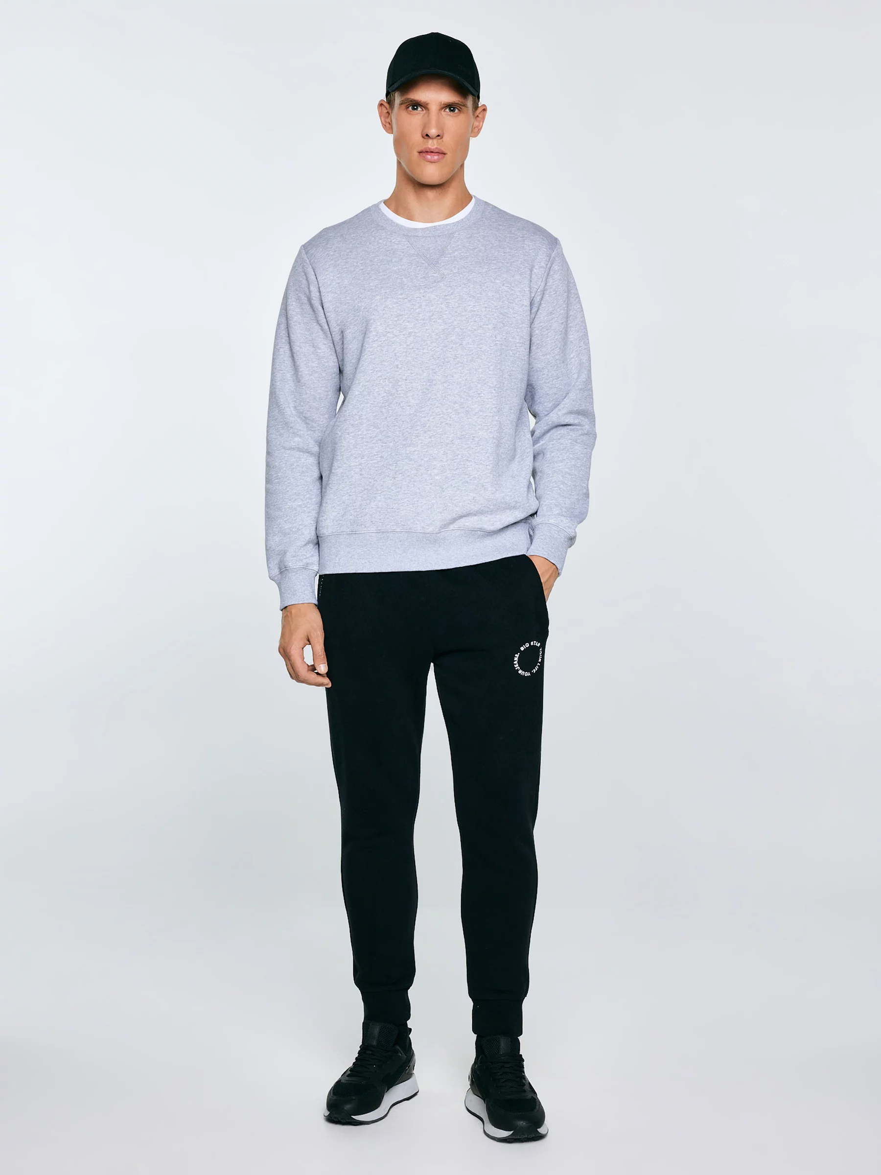 Bluza męska szara Marltones 901