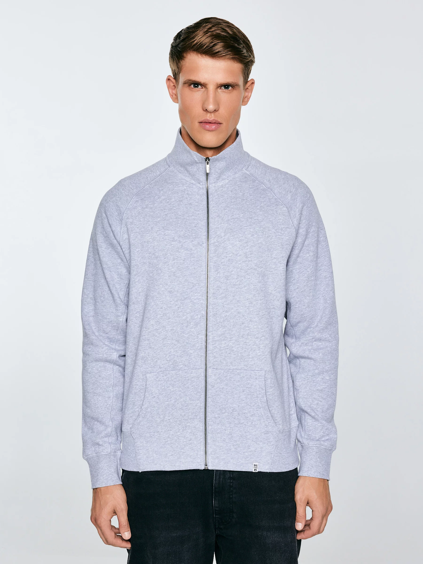 Bluza męska rozpinana szara Madorol 901