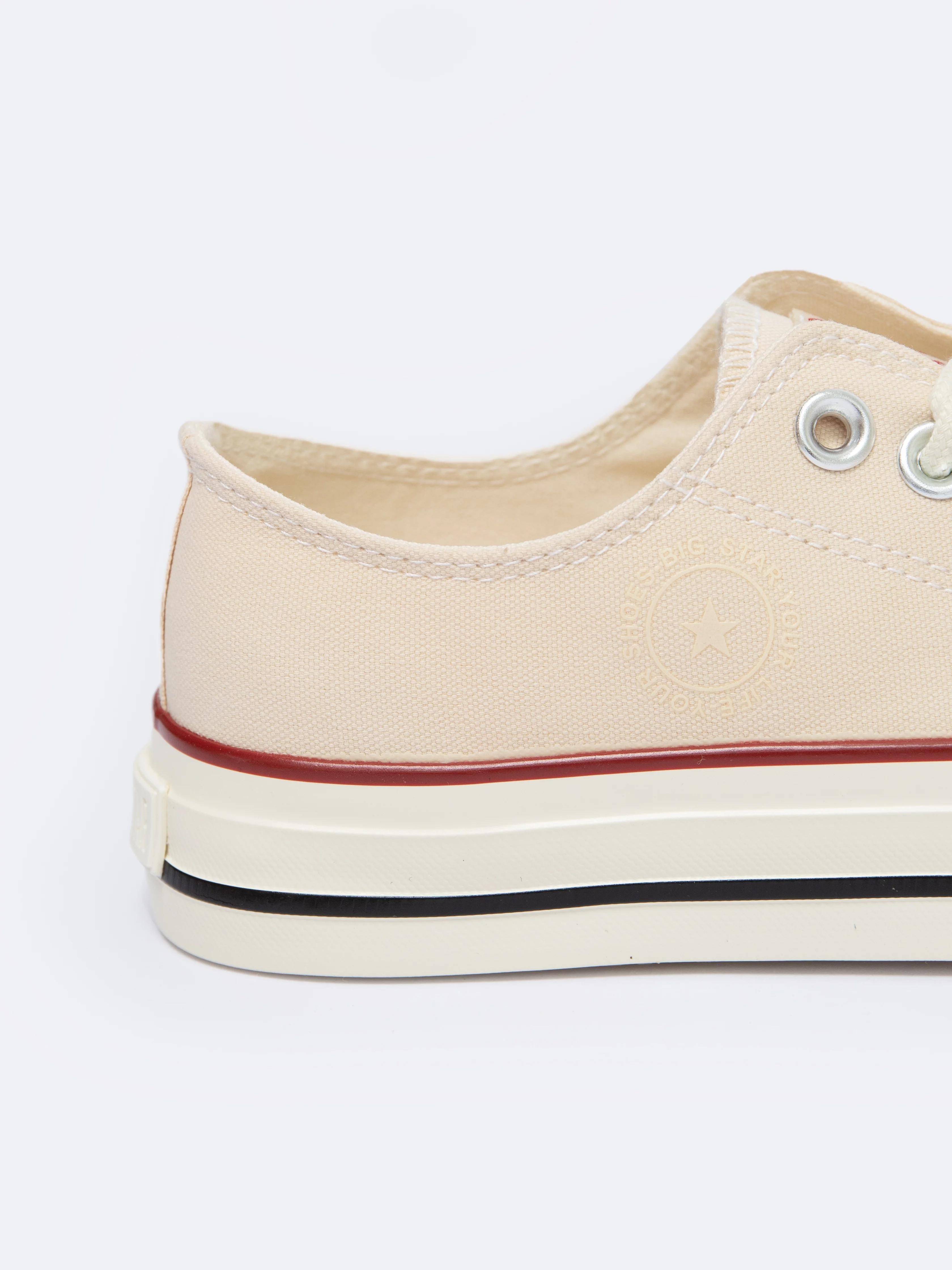 Trampki damskie niskie beżowe NN274272 801