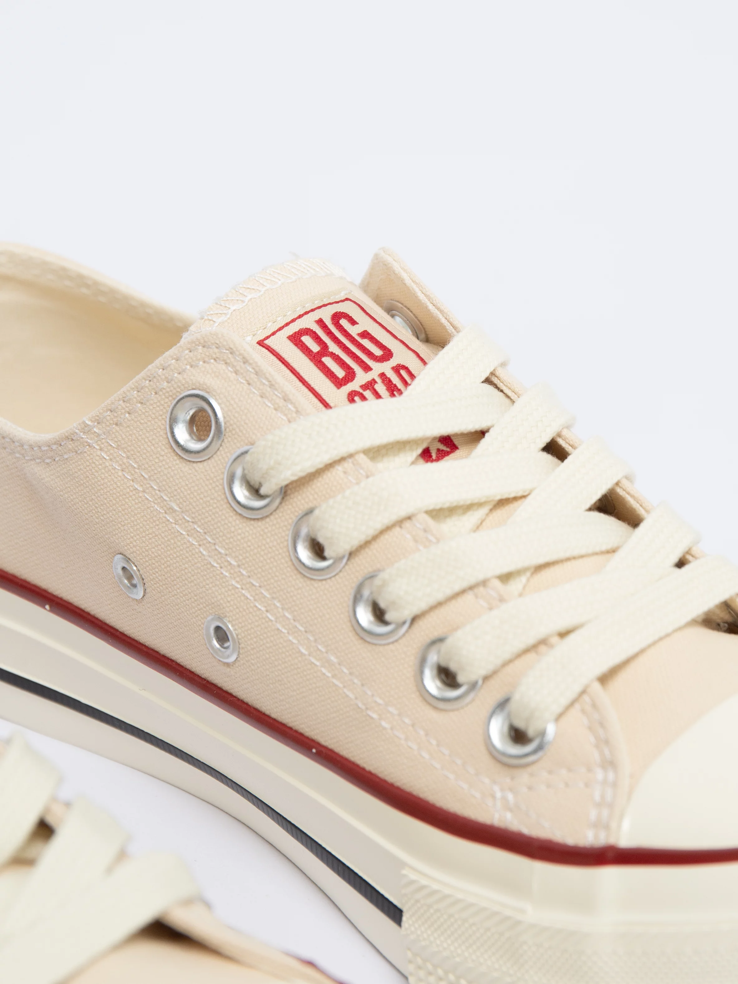 Trampki damskie niskie beżowe NN274272 801