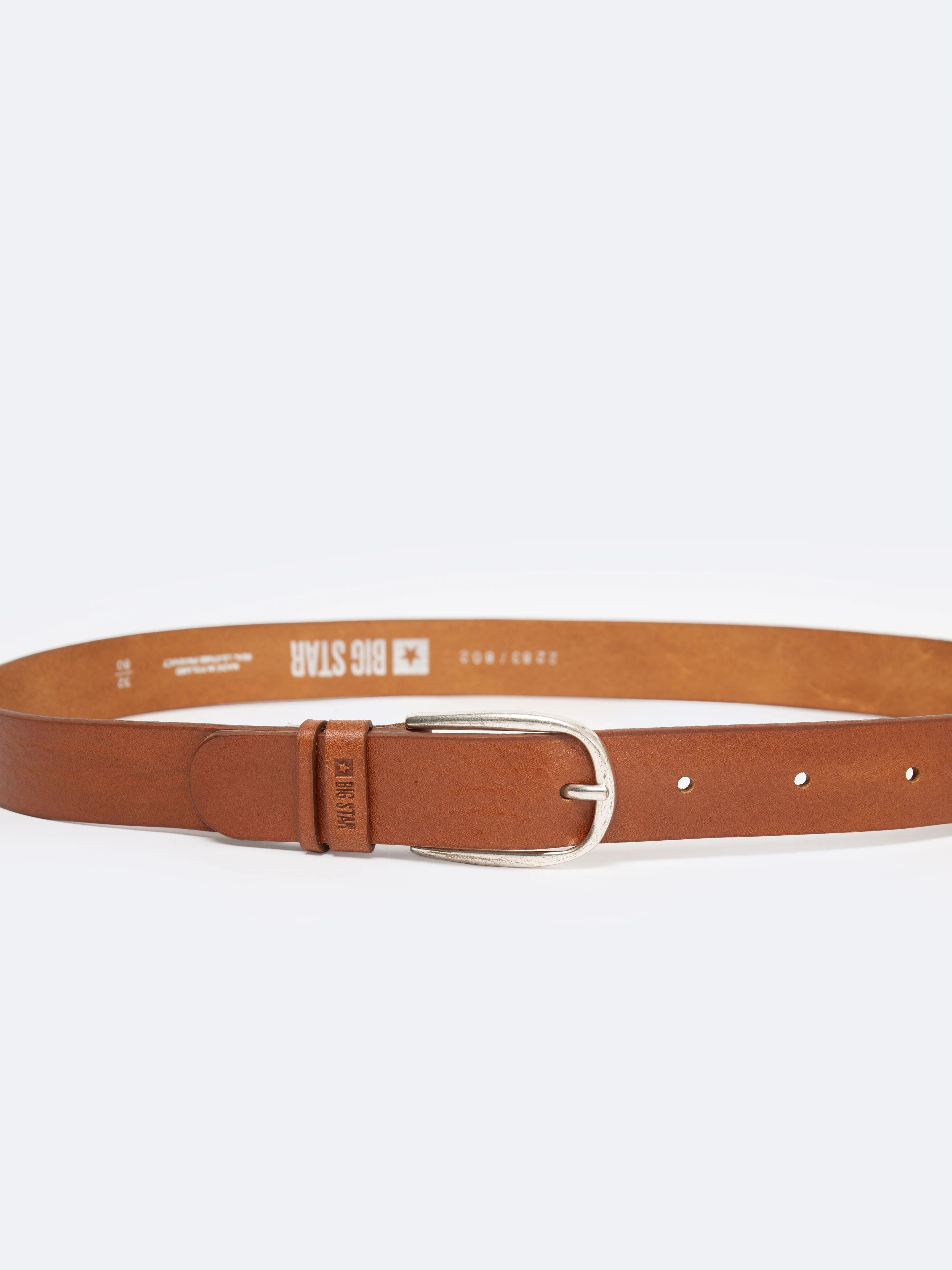 Pasek damski skórzany brązowy 2283 802