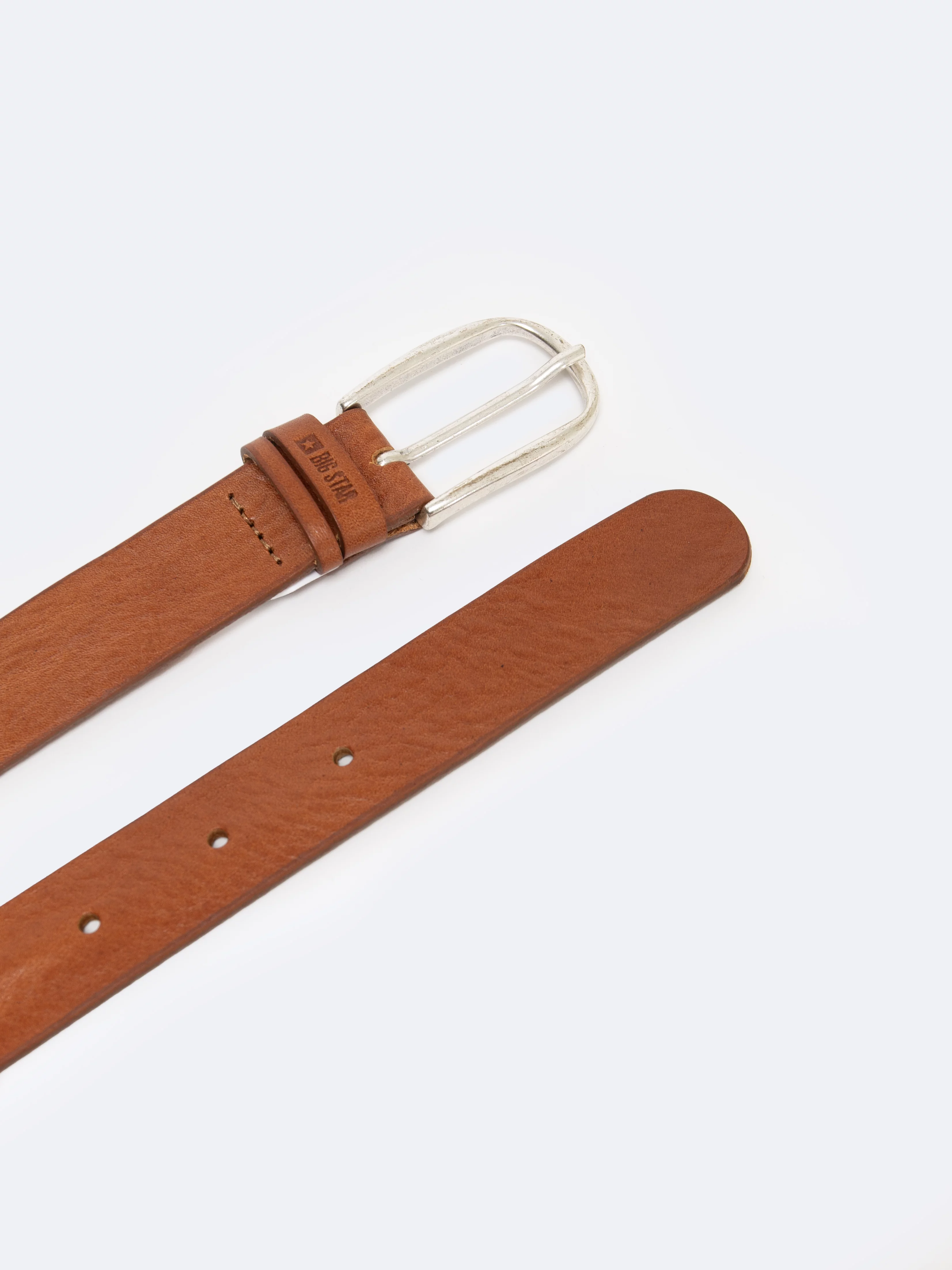 Pasek damski skórzany brązowy 2283 802