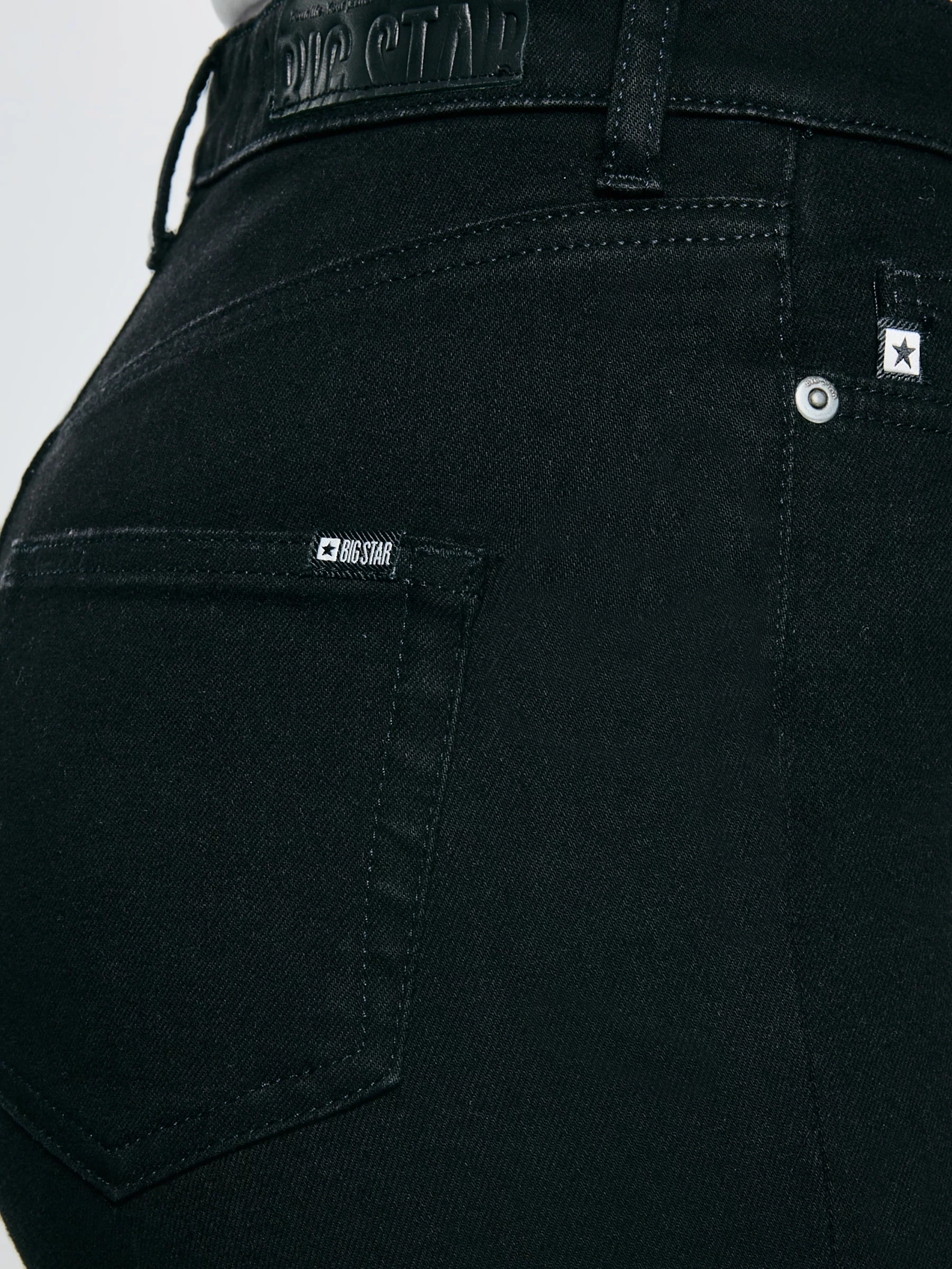 Jeansy damskie czarne Adela Bootcut 908