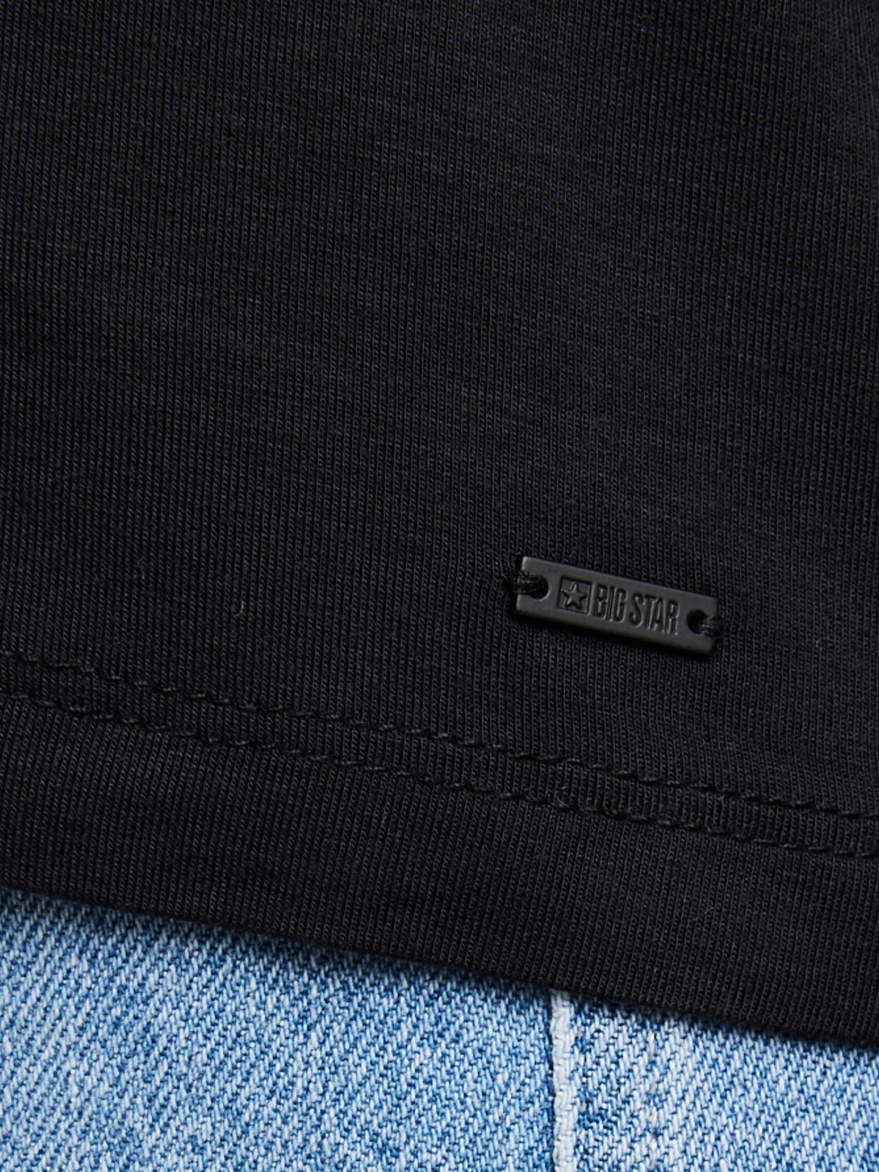 Koszulka damska o luźnym kroju czarna Valeria 906