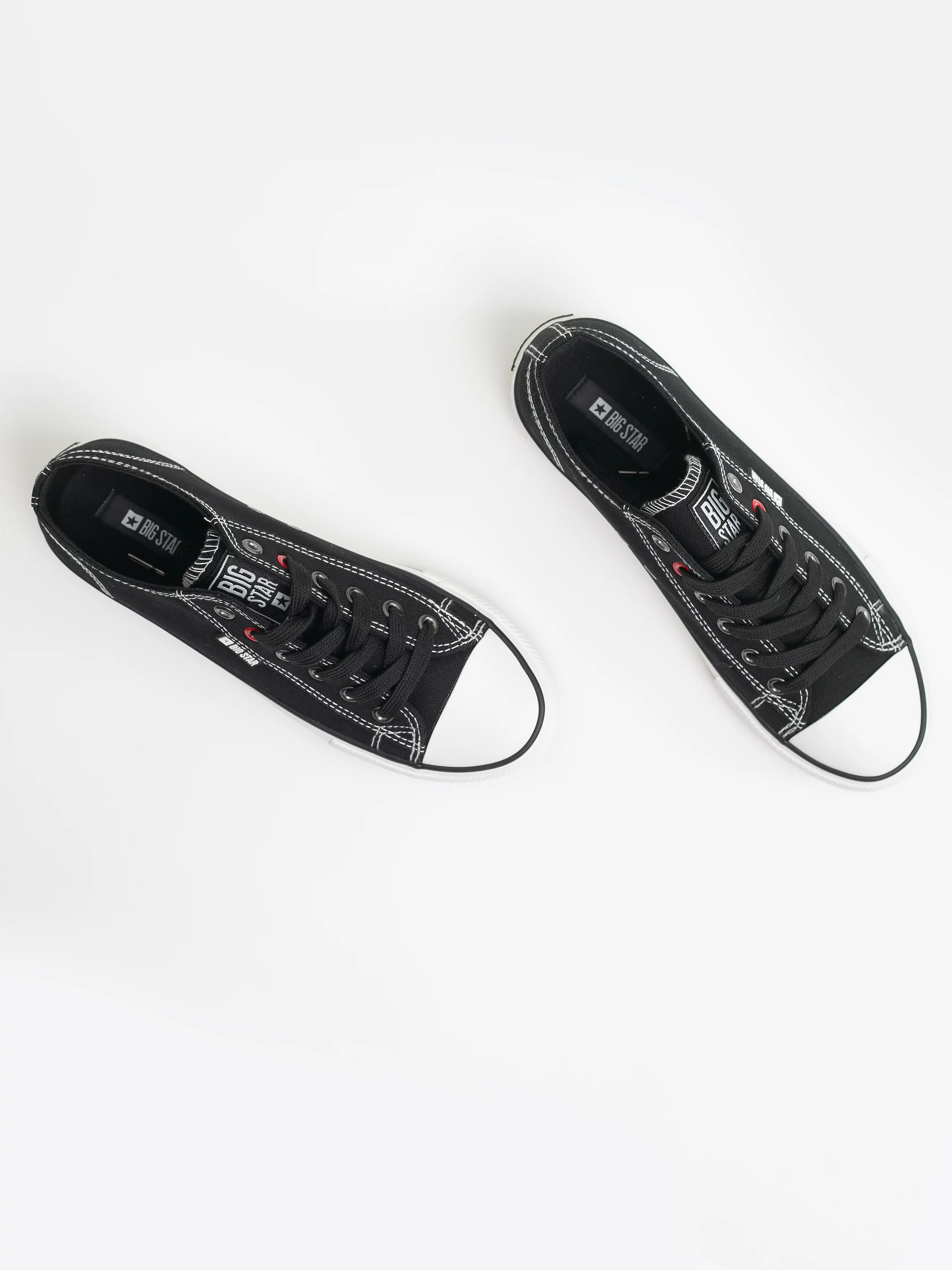 Trampki dziecięce niskie czarne JJ374403 906