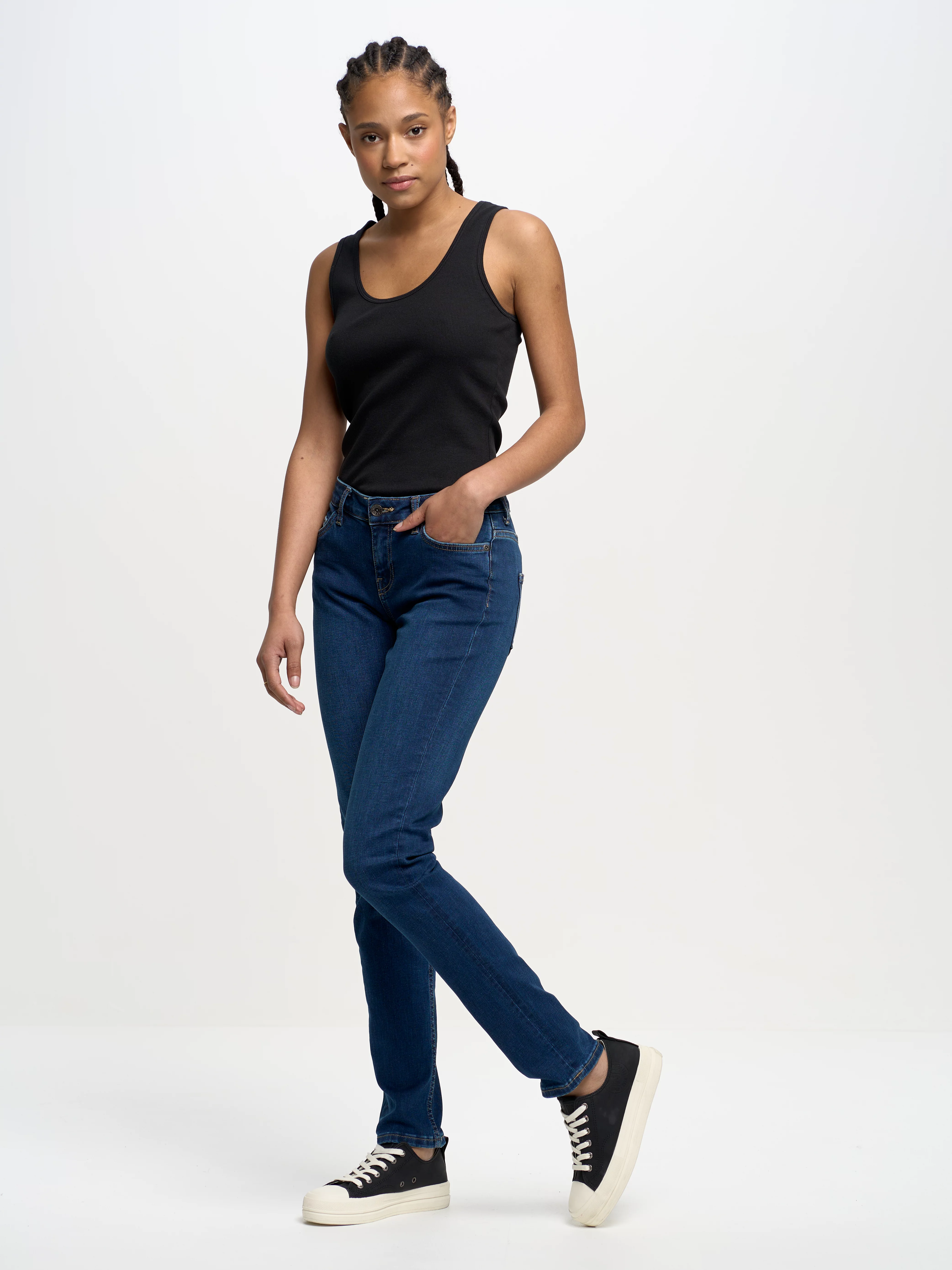 Jeansy damskie niebieskie Katrina 359