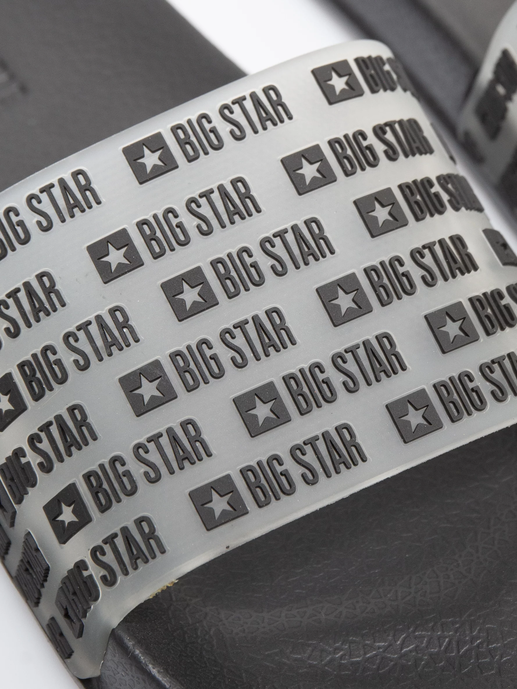 Klapki damskie plażowe czarne RR274A501 906