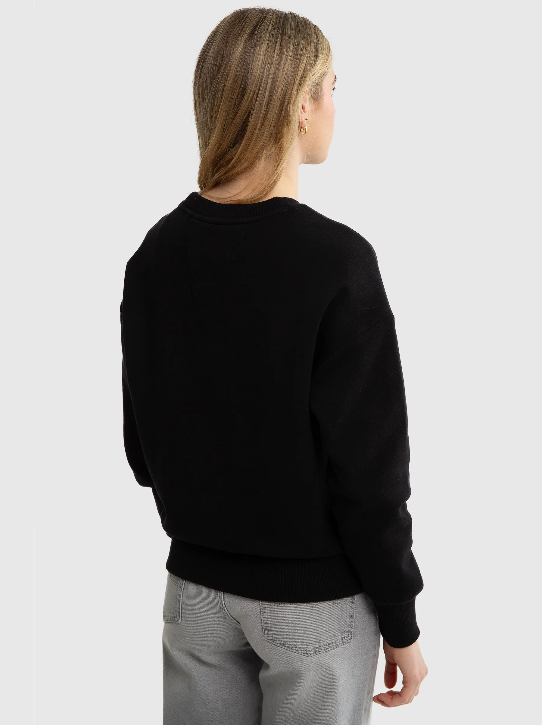 Bluza damska z aplikacją czarna Oneidea 906