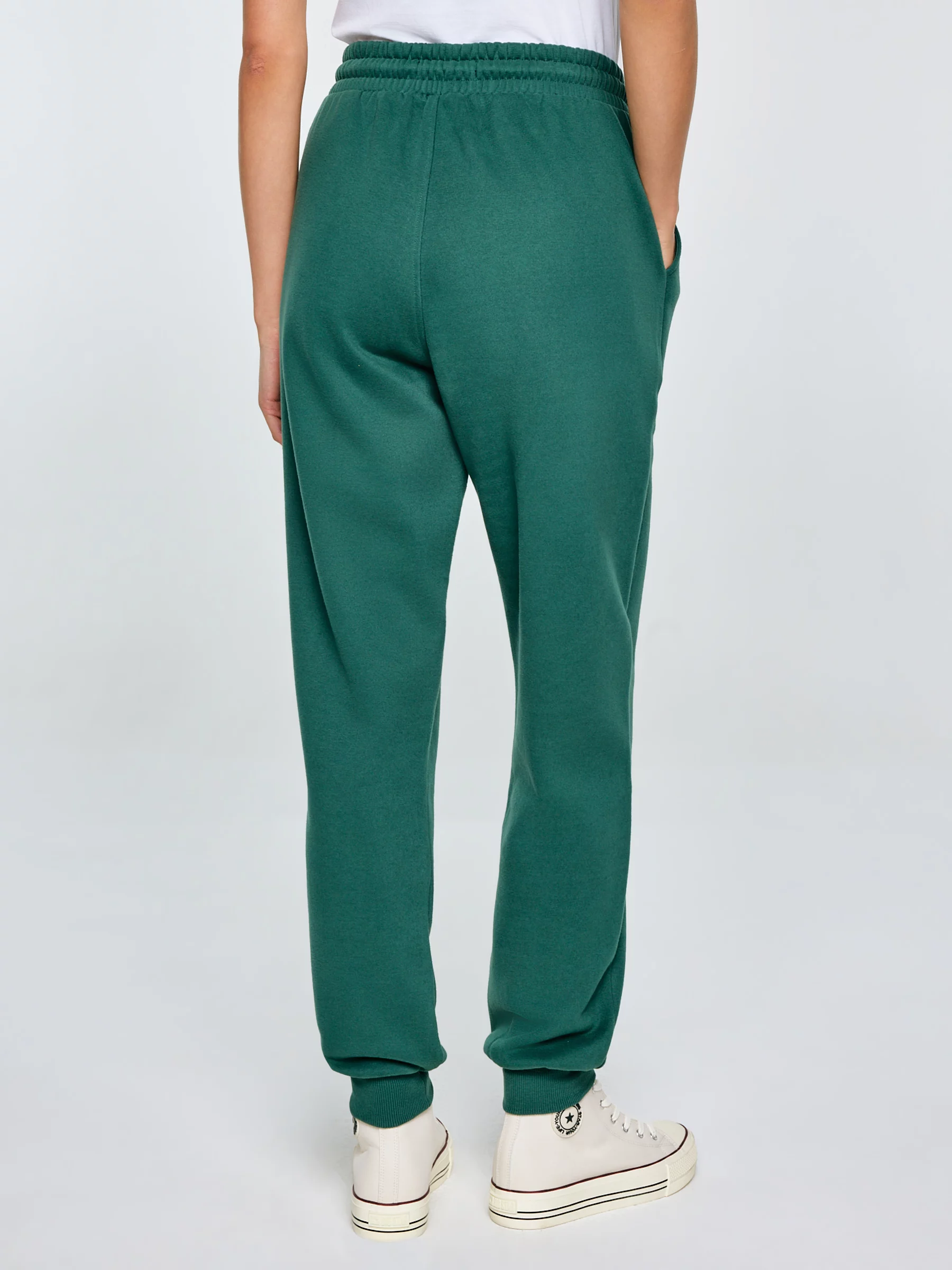 Spodnie damskie dresowe zielone Foxie 304