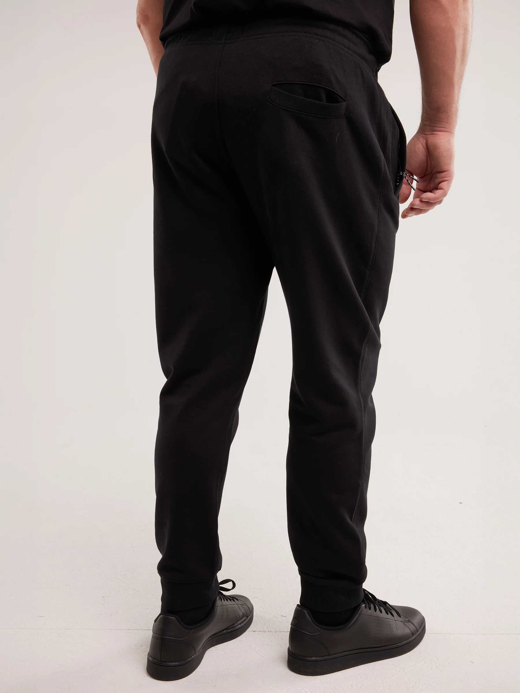 Spodnie męskie dresowe czarne Pylyp 906