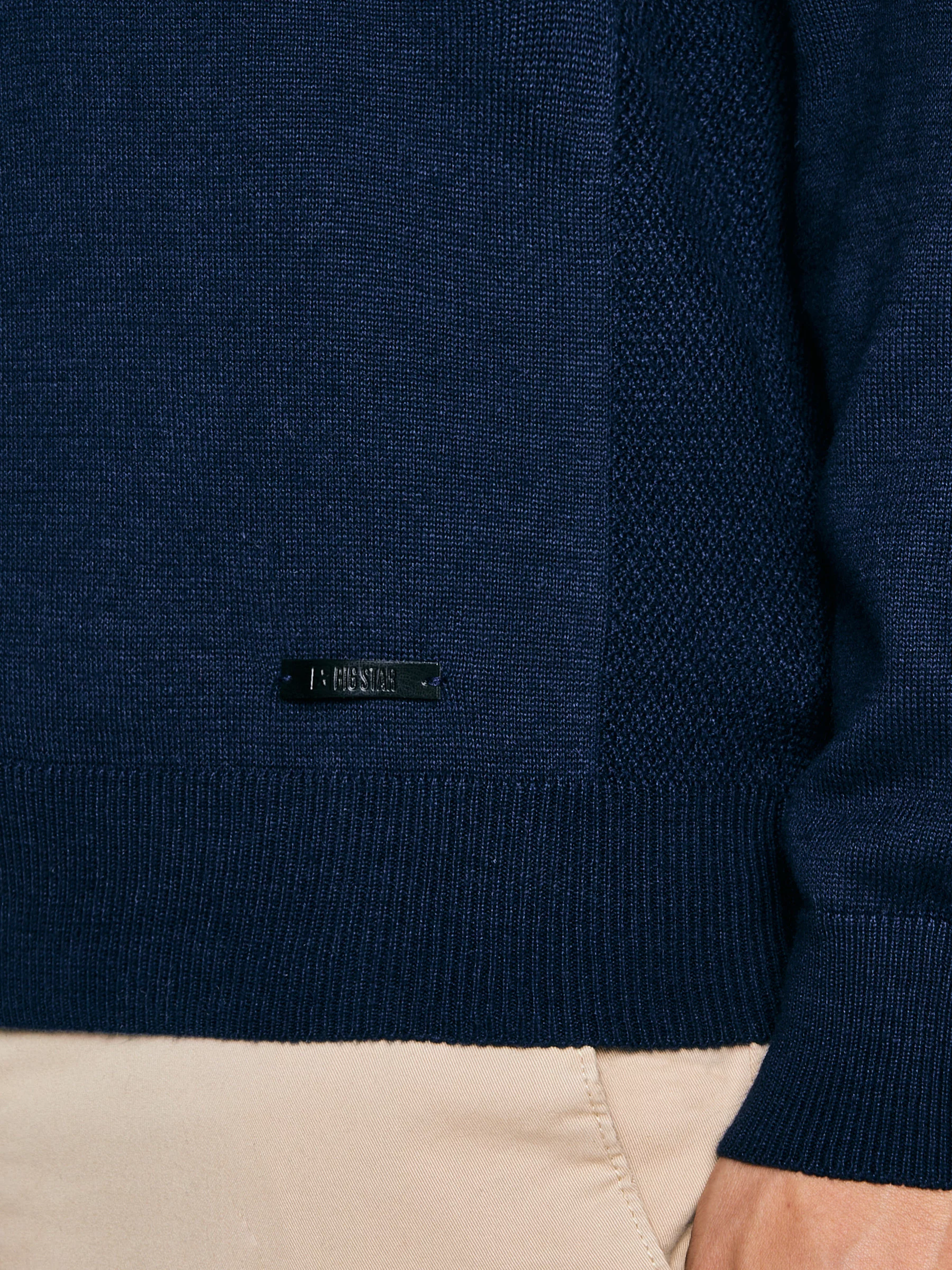 Sweter męski granatowy Vason 403