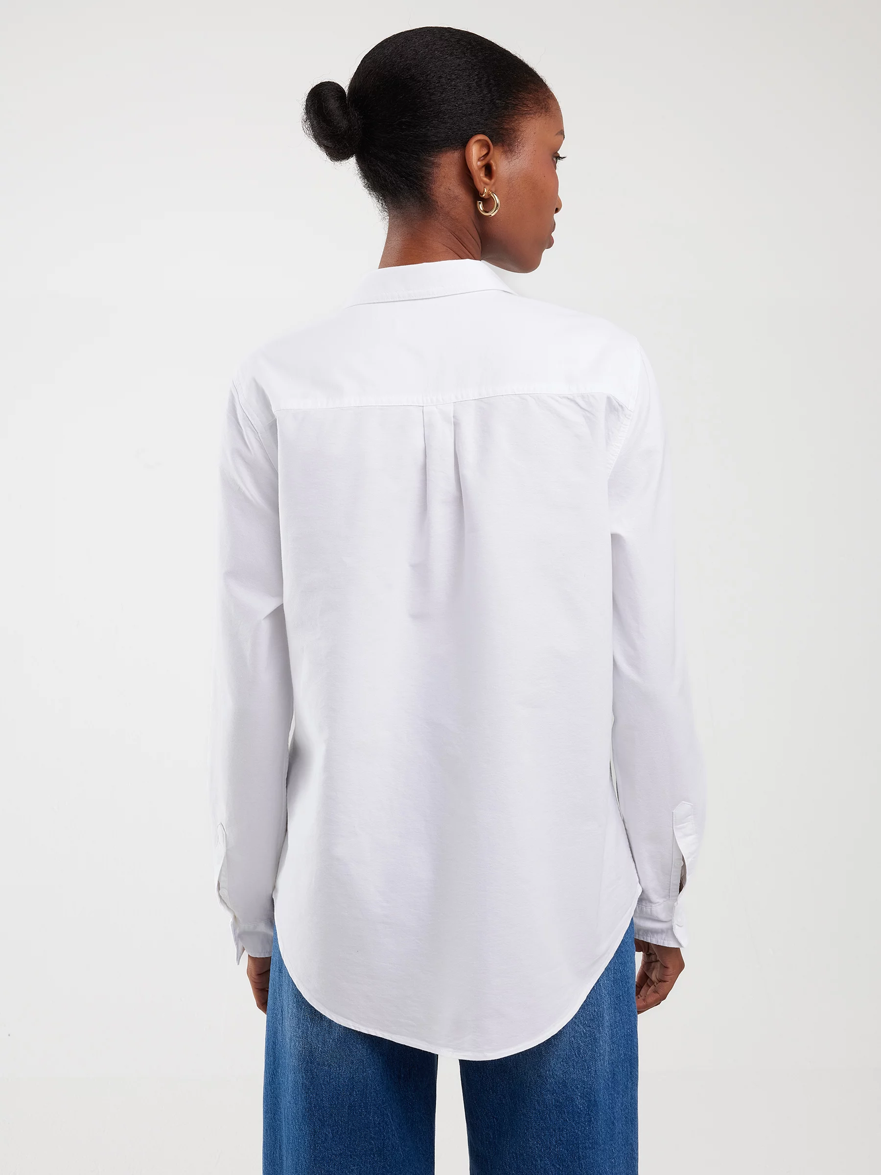 Koszula damska klasyczna biała Hansai 101