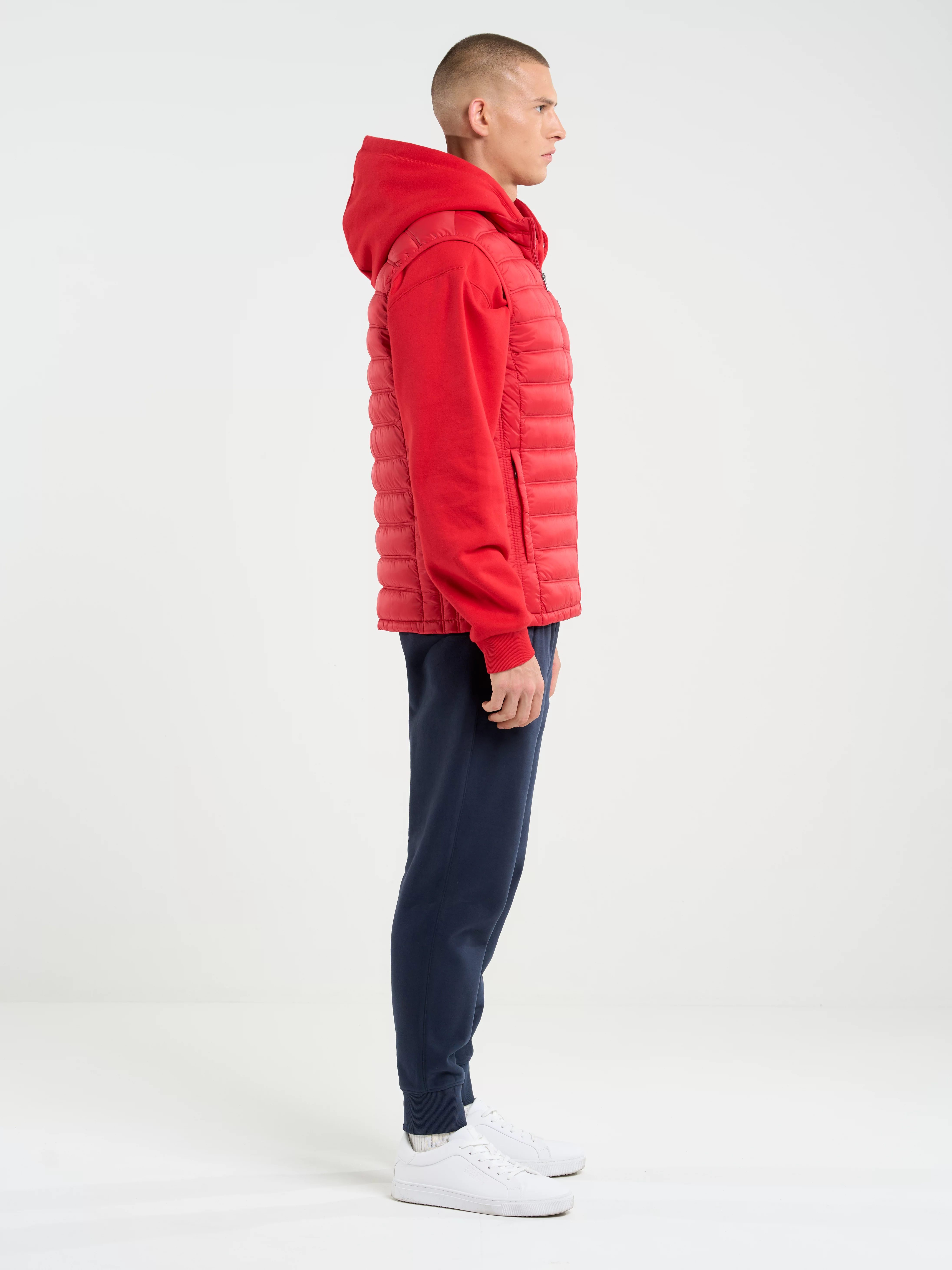 Kamizelka męska pikowana czerwona Jaxoon 603