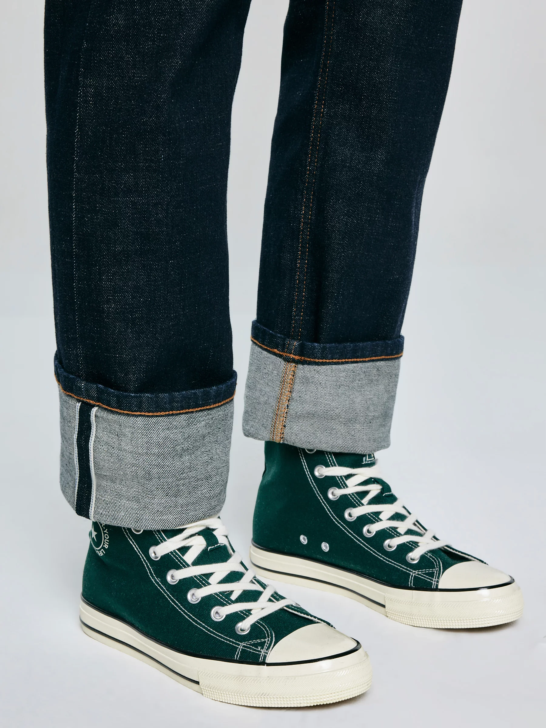 Trampki męskie wysokie zielone SS174291 304