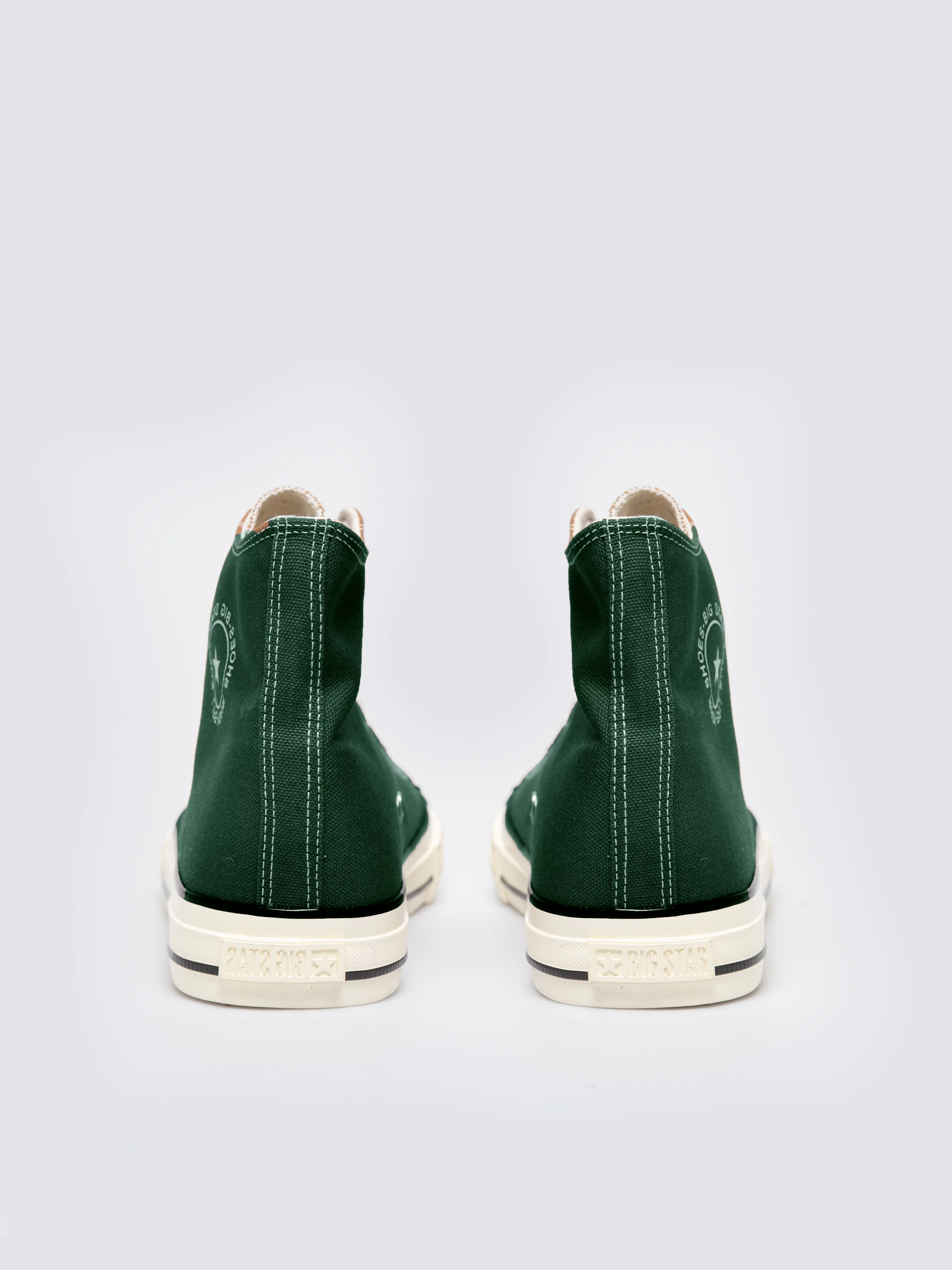 Trampki męskie wysokie zielone SS174291 304