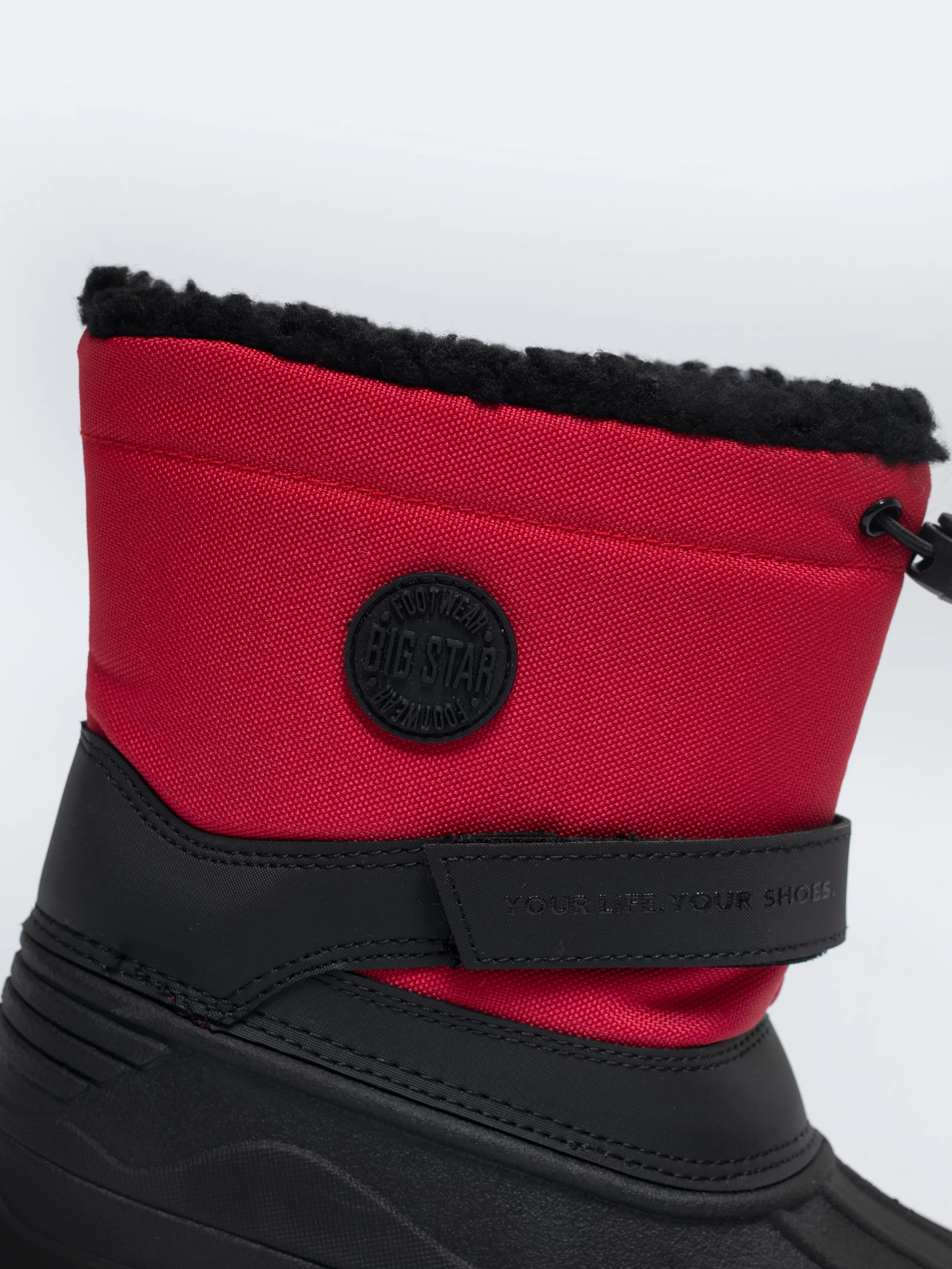 śniegowce chłopięce czerwone MM374125 603