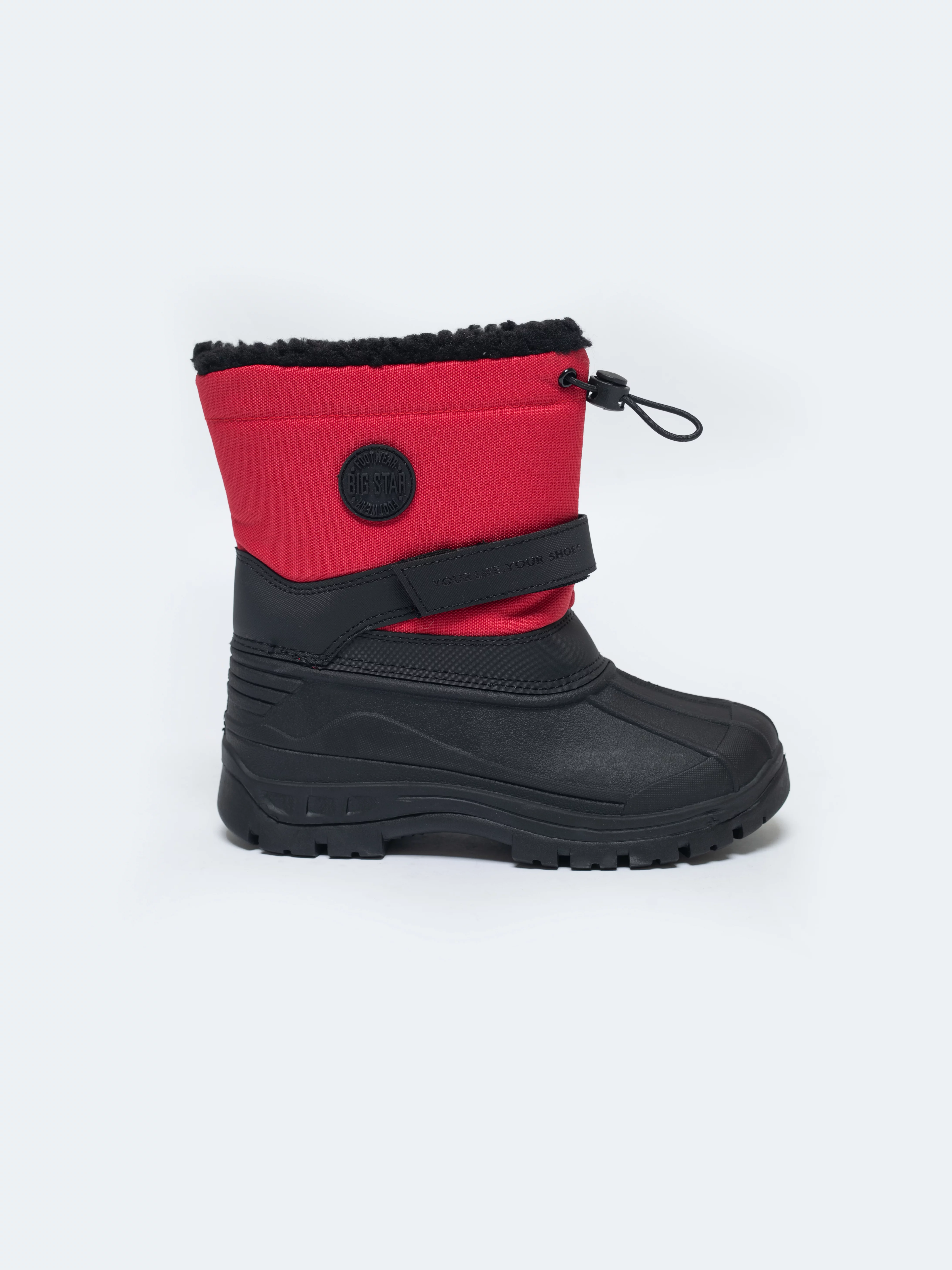 śniegowce chłopięce czerwone MM374125 603