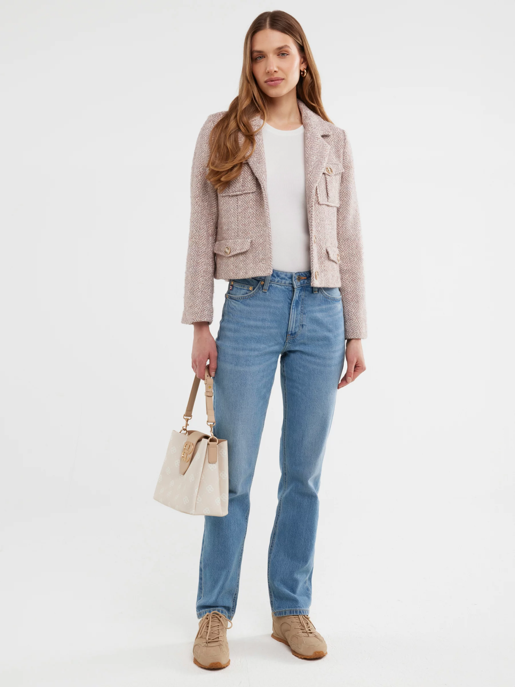 Jeansy damskie jasnoniebieskie Charlotte 170