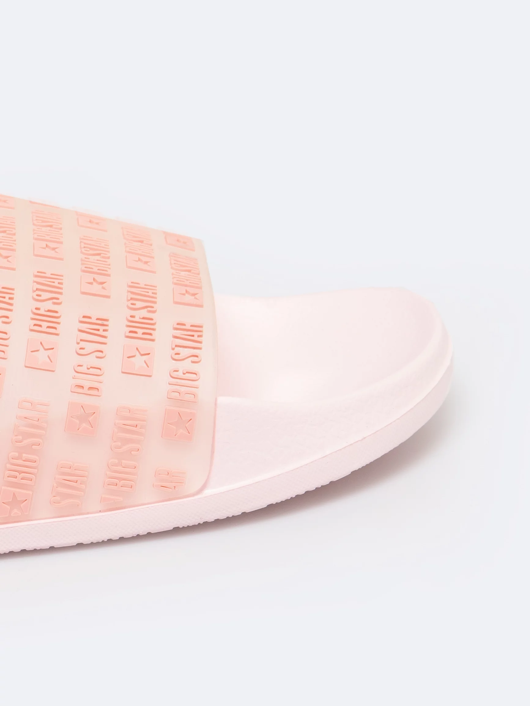 Klapki damskie plażowe różowe RR274A502 601