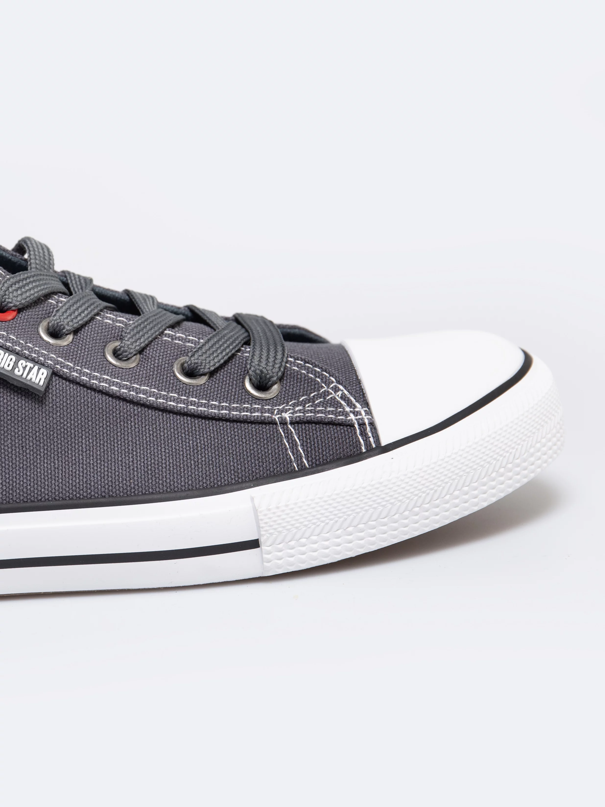 Trampki męskie niskie ciemnoszare RR174307 903