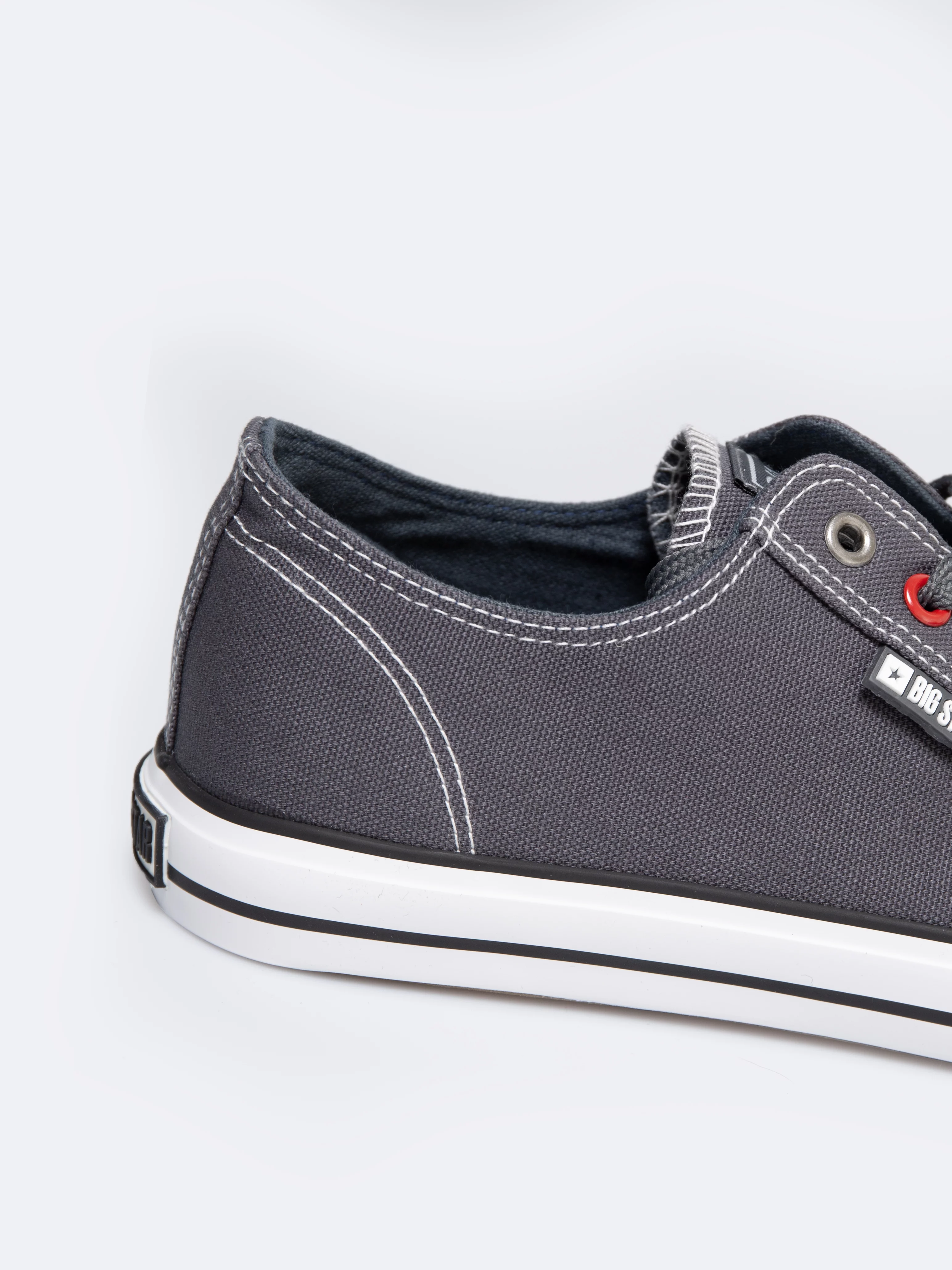 Trampki męskie niskie ciemnoszare RR174307 903