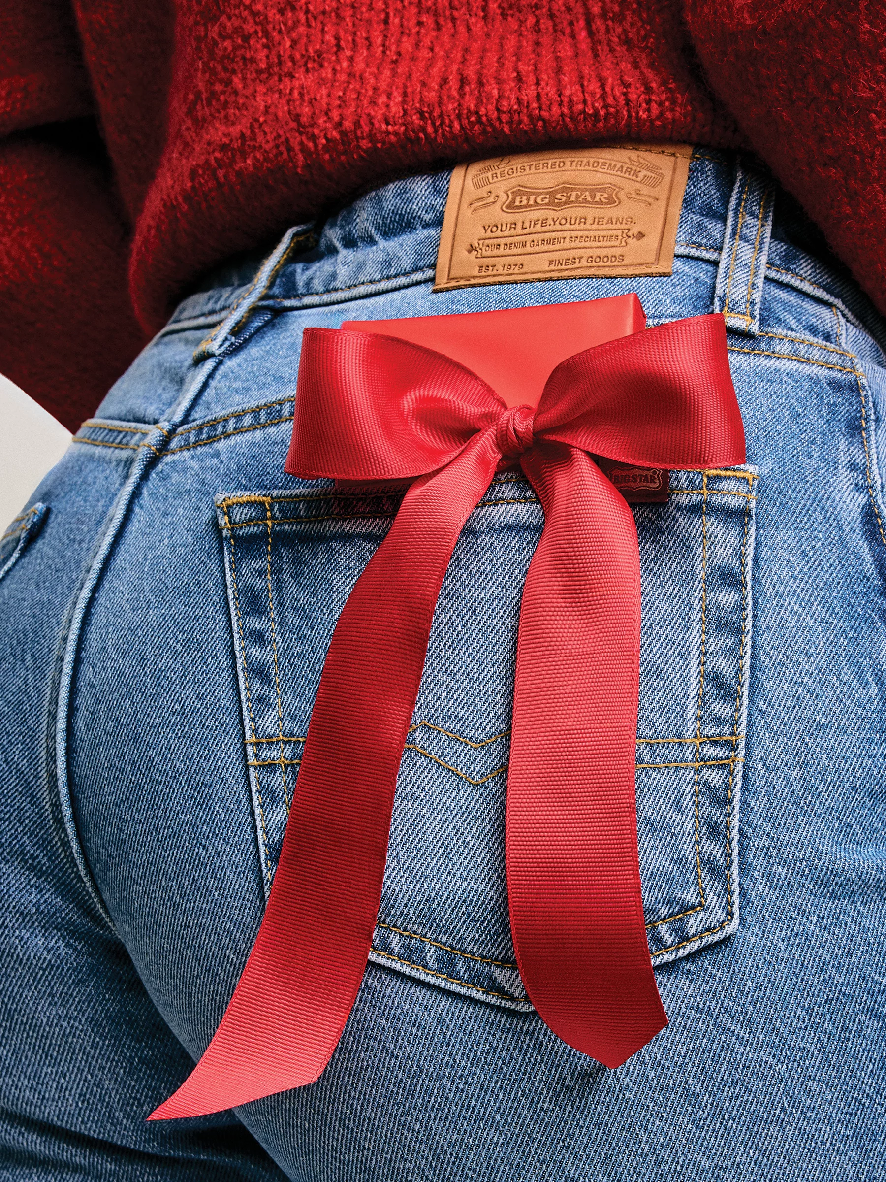 Jeansy damskie proste niebieskie Charlotte 485