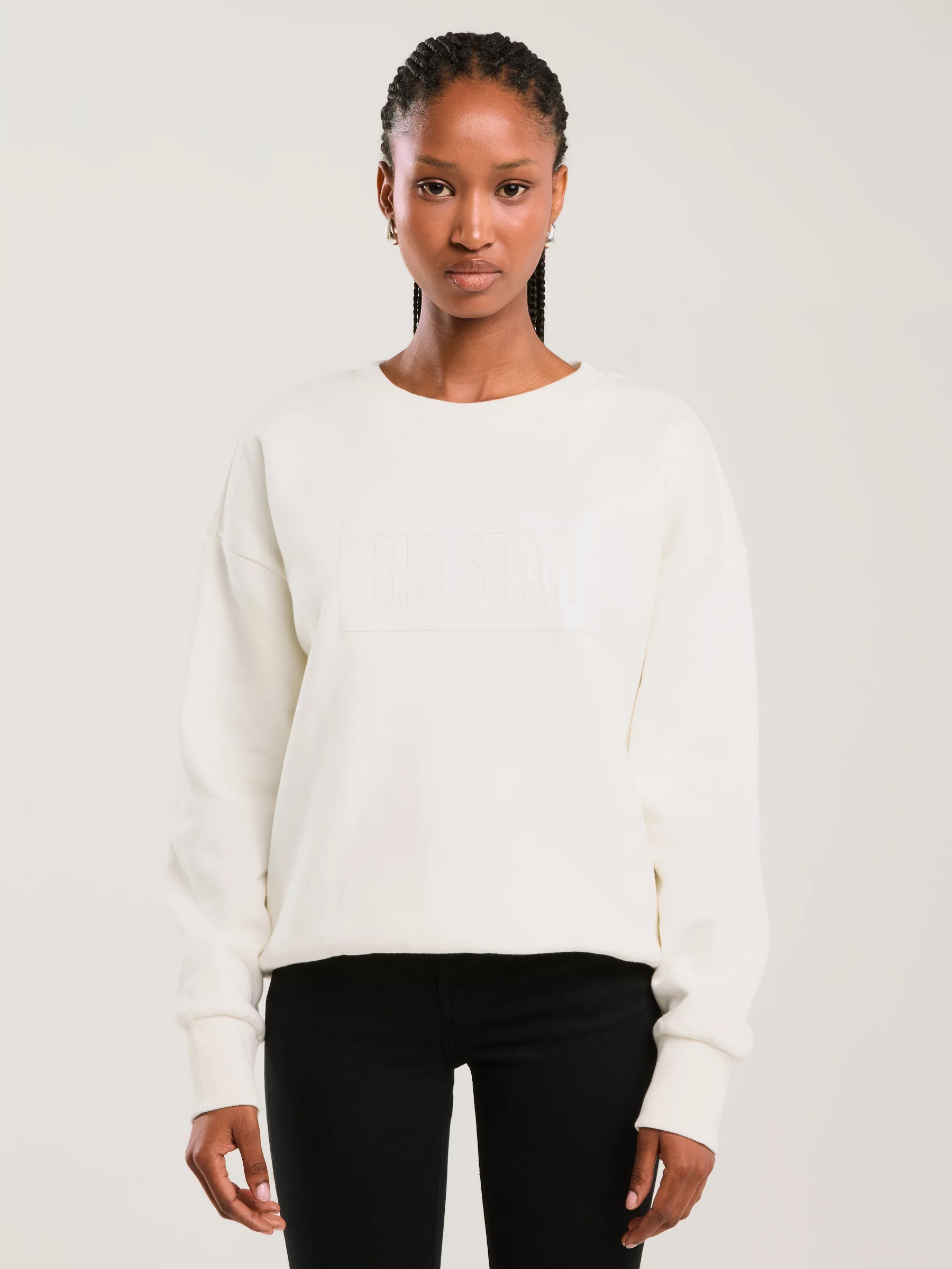 Bluza damska z aplikacją biała Oneidea 100