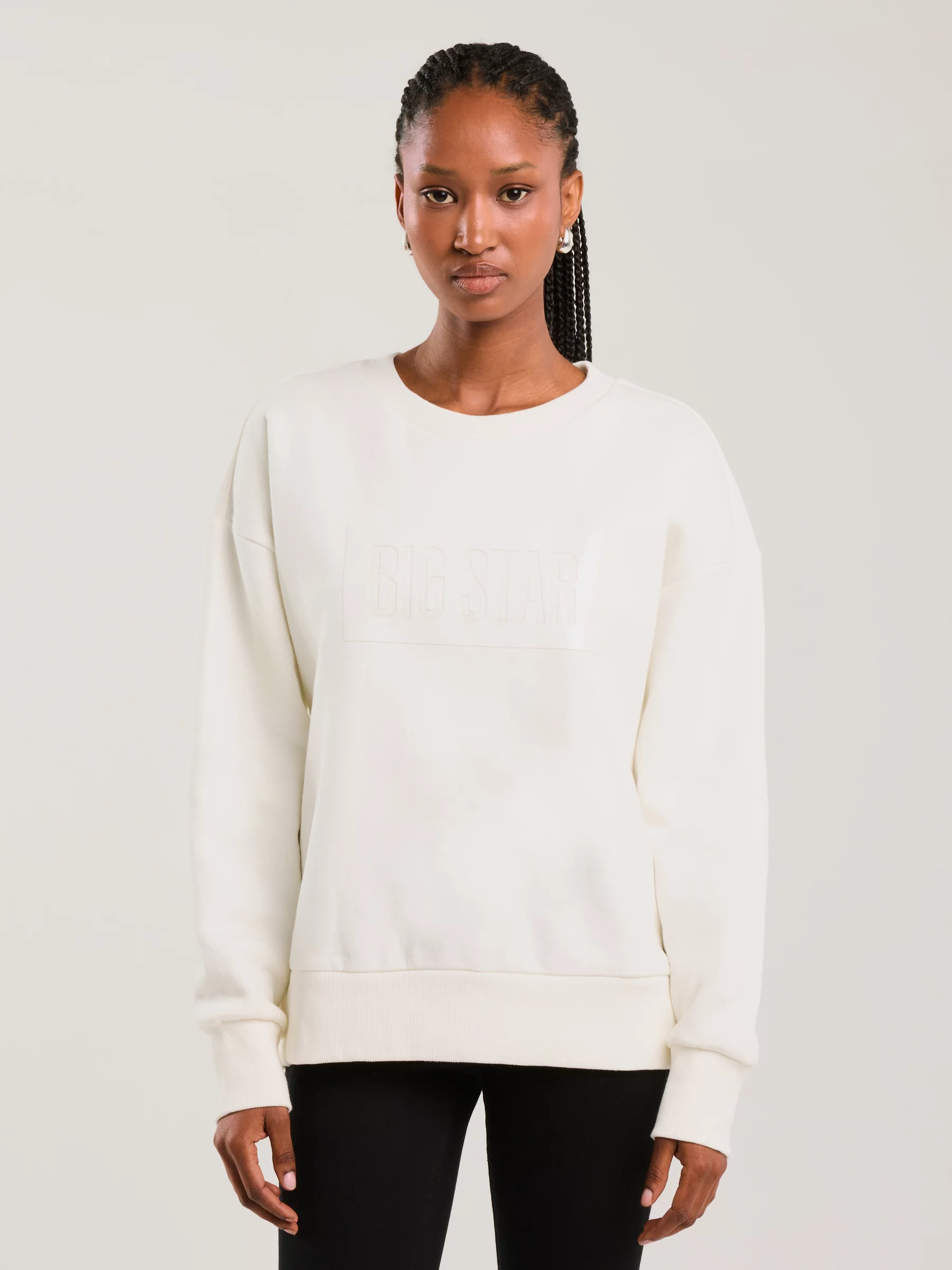 Bluza damska z aplikacją biała Oneidea 100