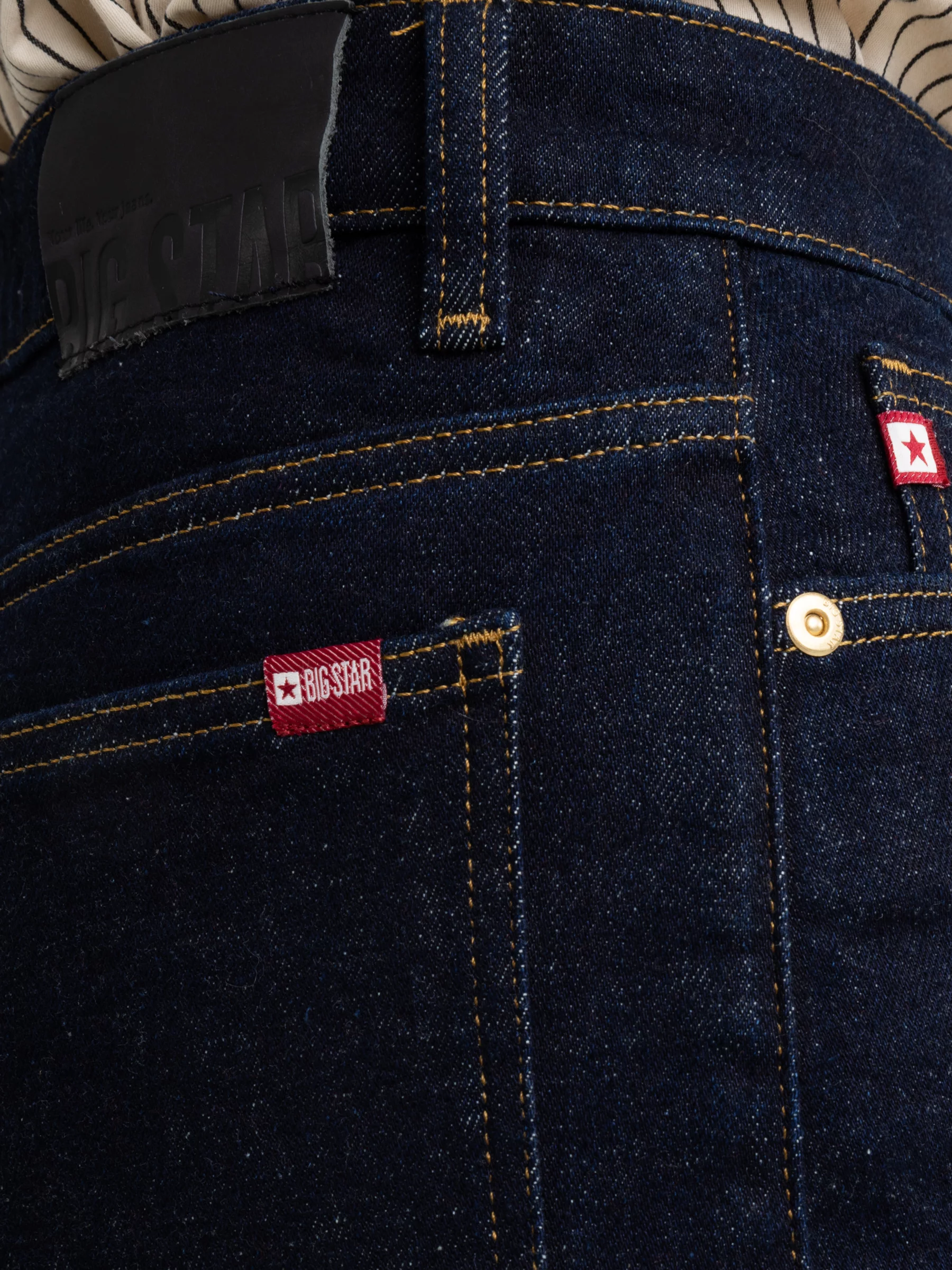 Spódnica damska jeansowa mini granatowa Margaret 657