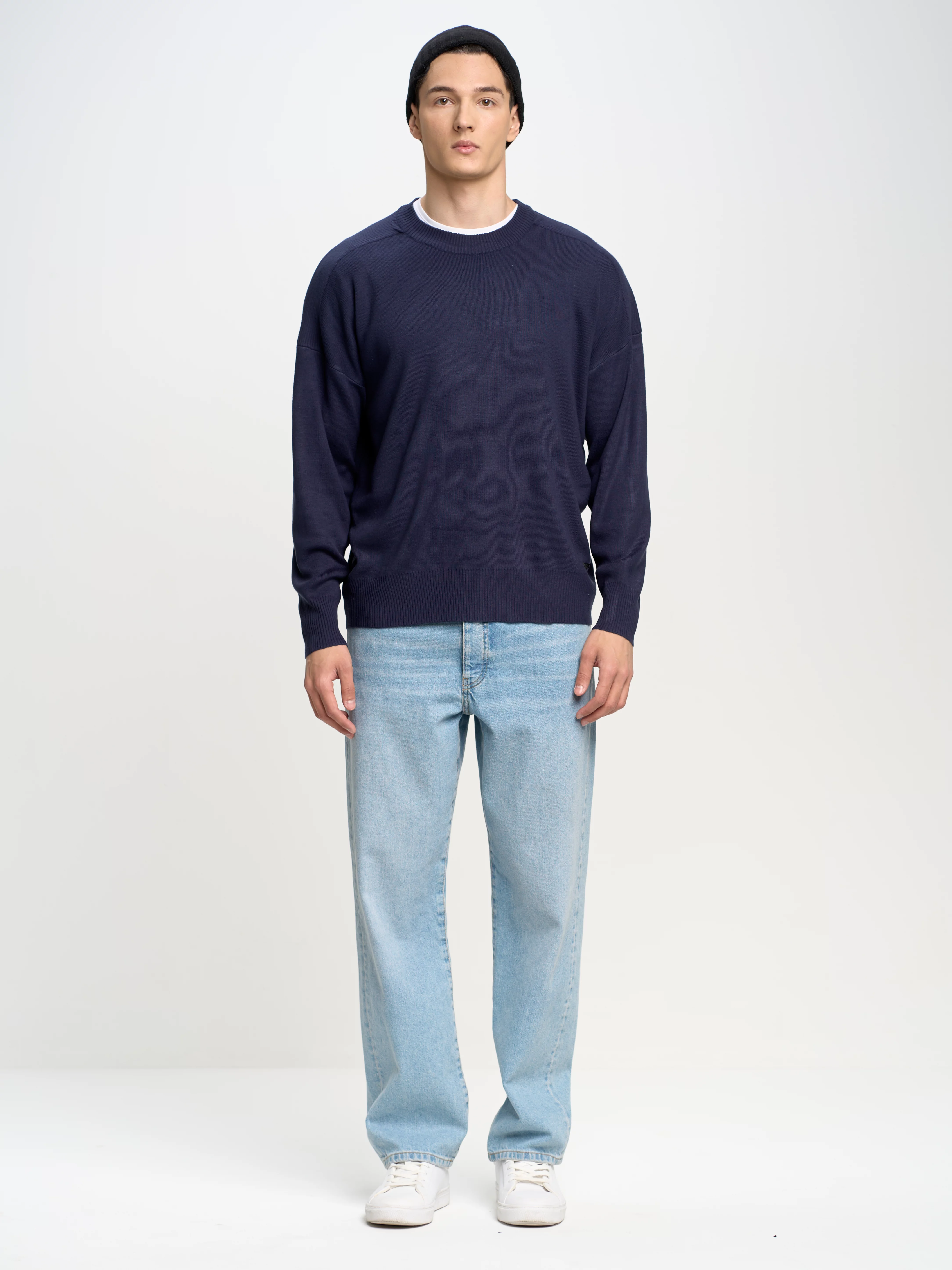 Sweter męski granatowy Stan 403