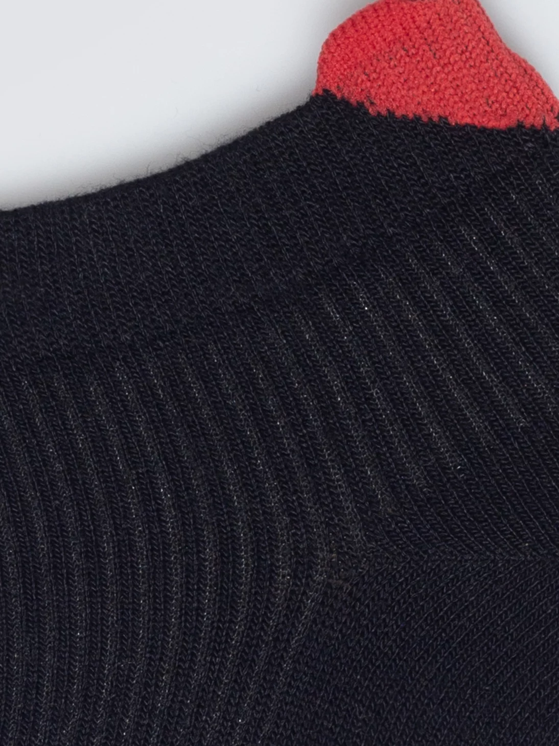 Stopki damskie z wiskozy z sercem czarne Lovelia 906