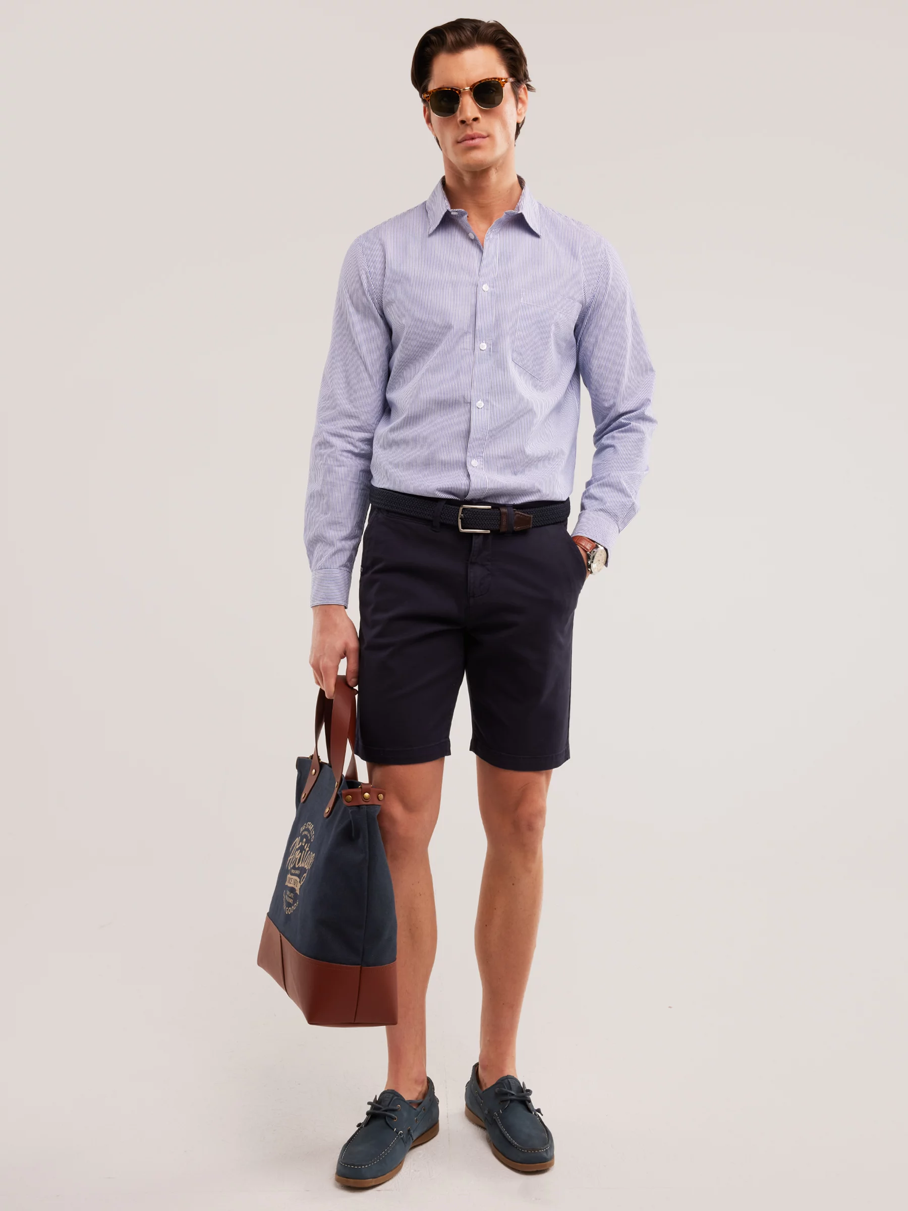 Szorty męskie granatowe Rosson 403