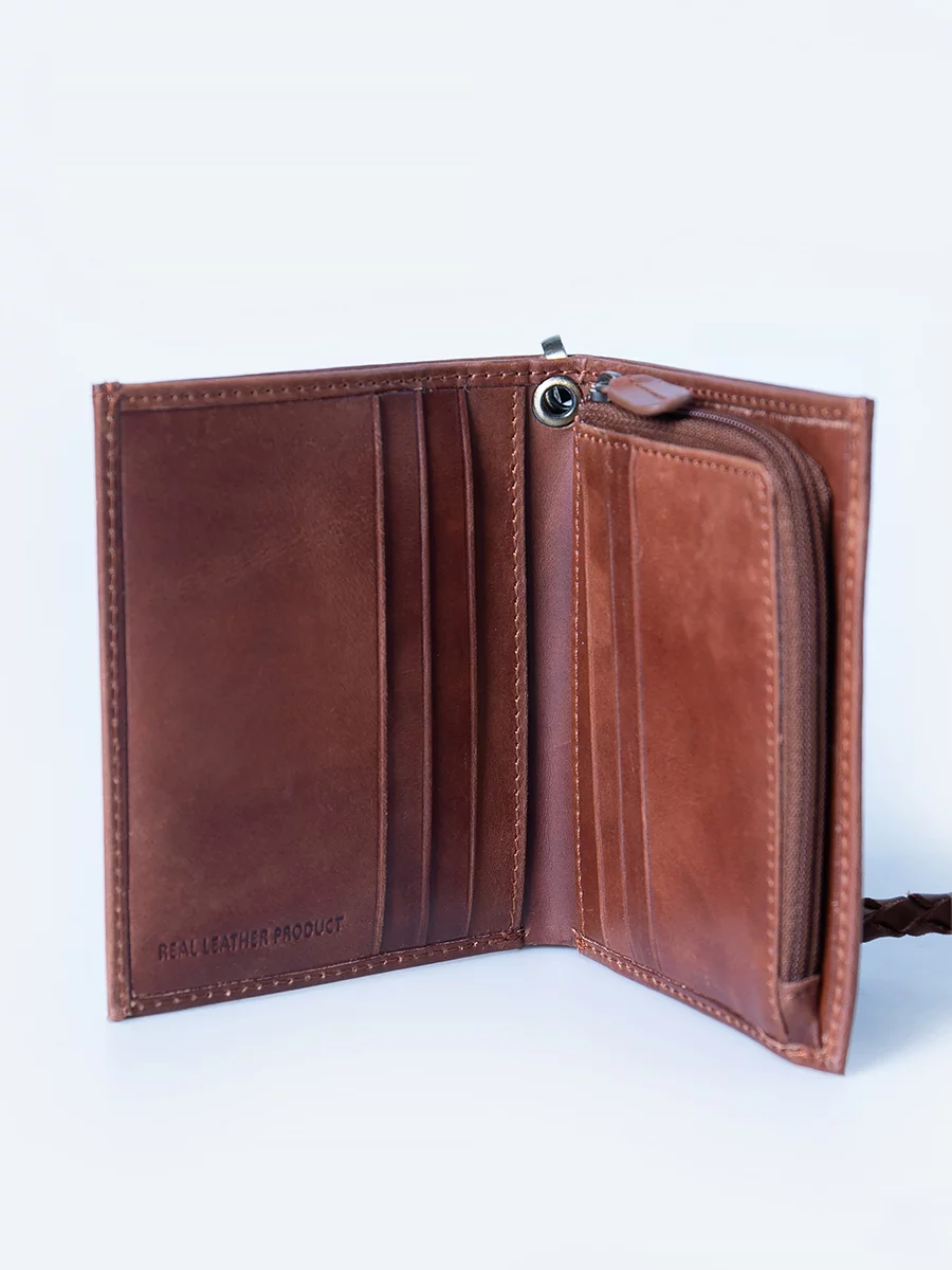 Portfel męski skórzany brązowy 3174 803