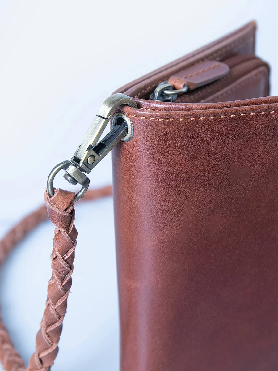 Portfel męski skórzany brązowy 3174 803