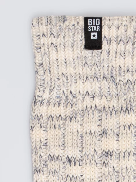 Skarpety długie melanżowe białe Isberg 100