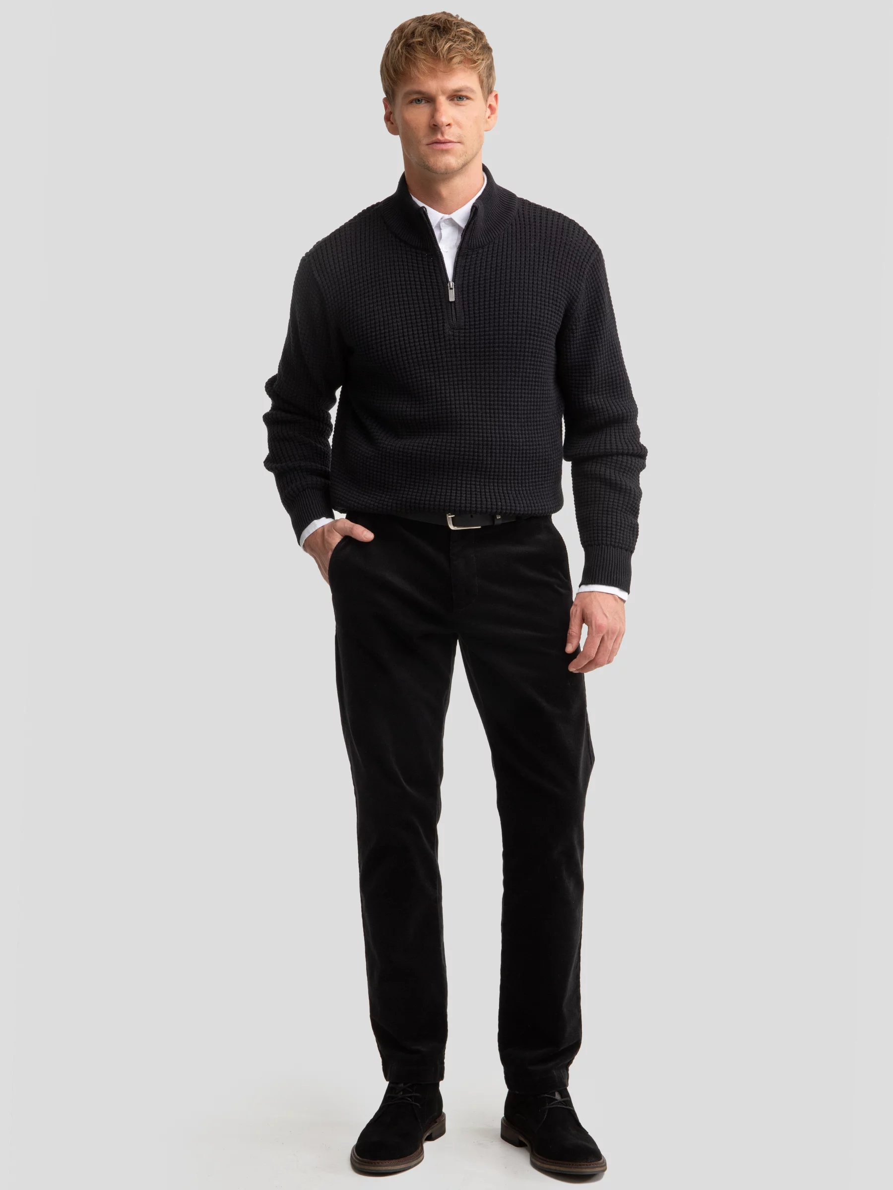 Koszula męska bawełniana biała Menes 101