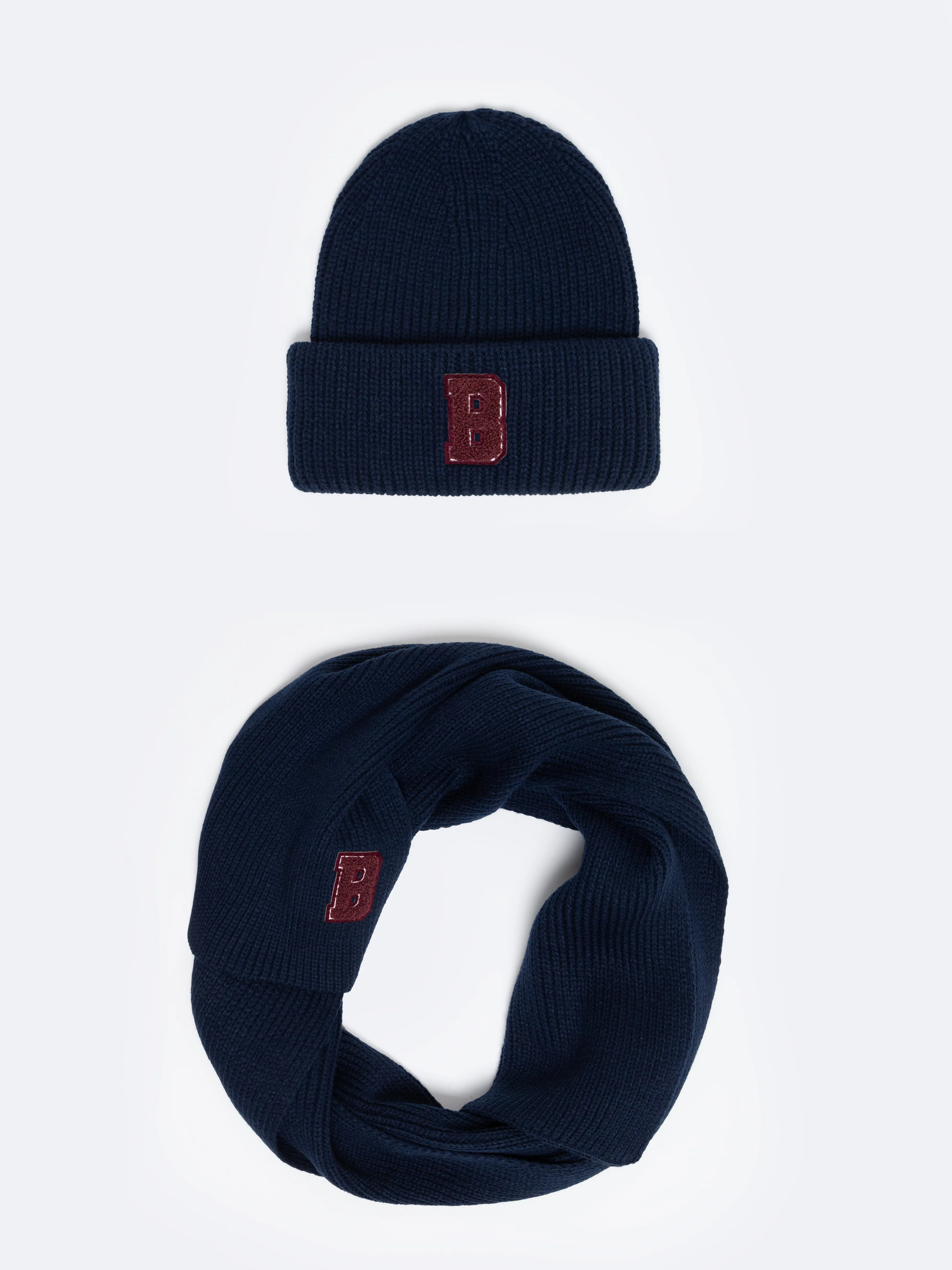 Szalik dziecięcy granatowy Neonisi 403