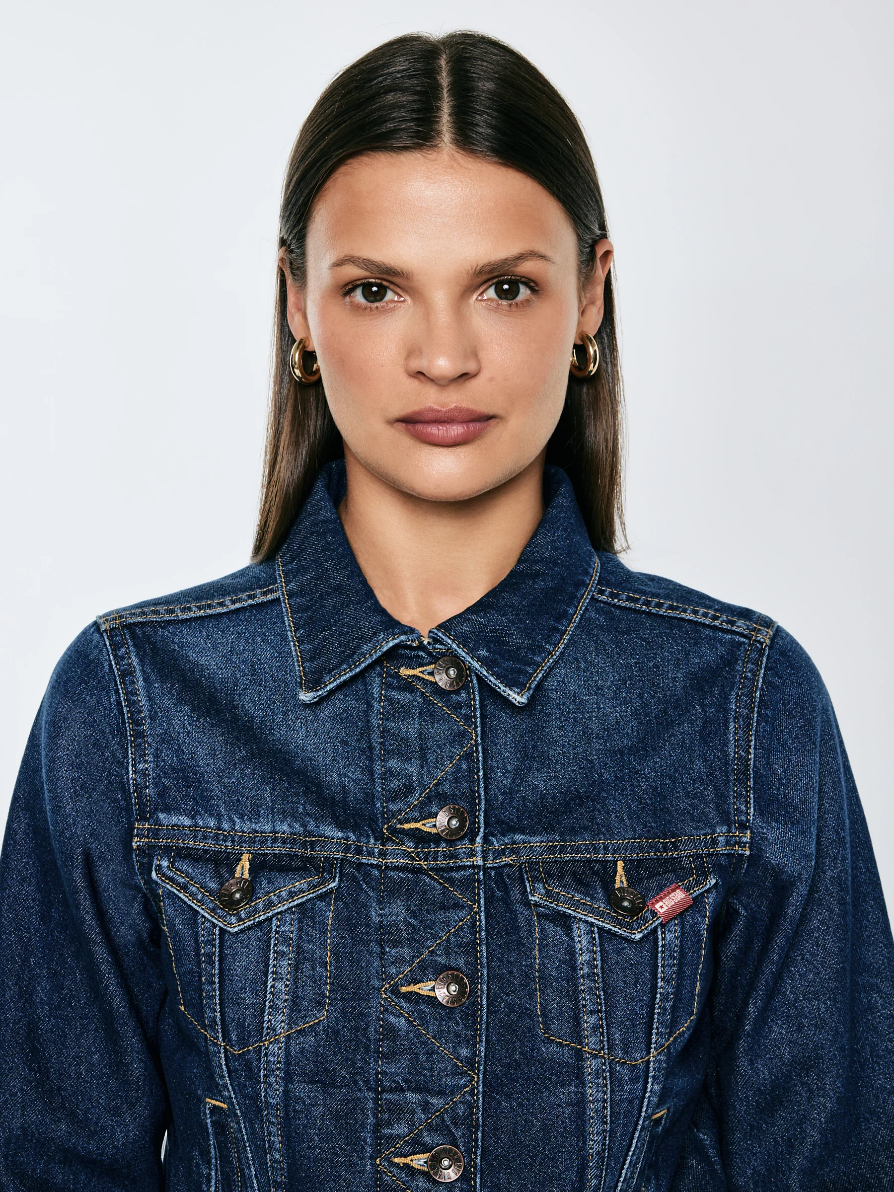 Kurtka damska jeansowa granatowa Josephine 507