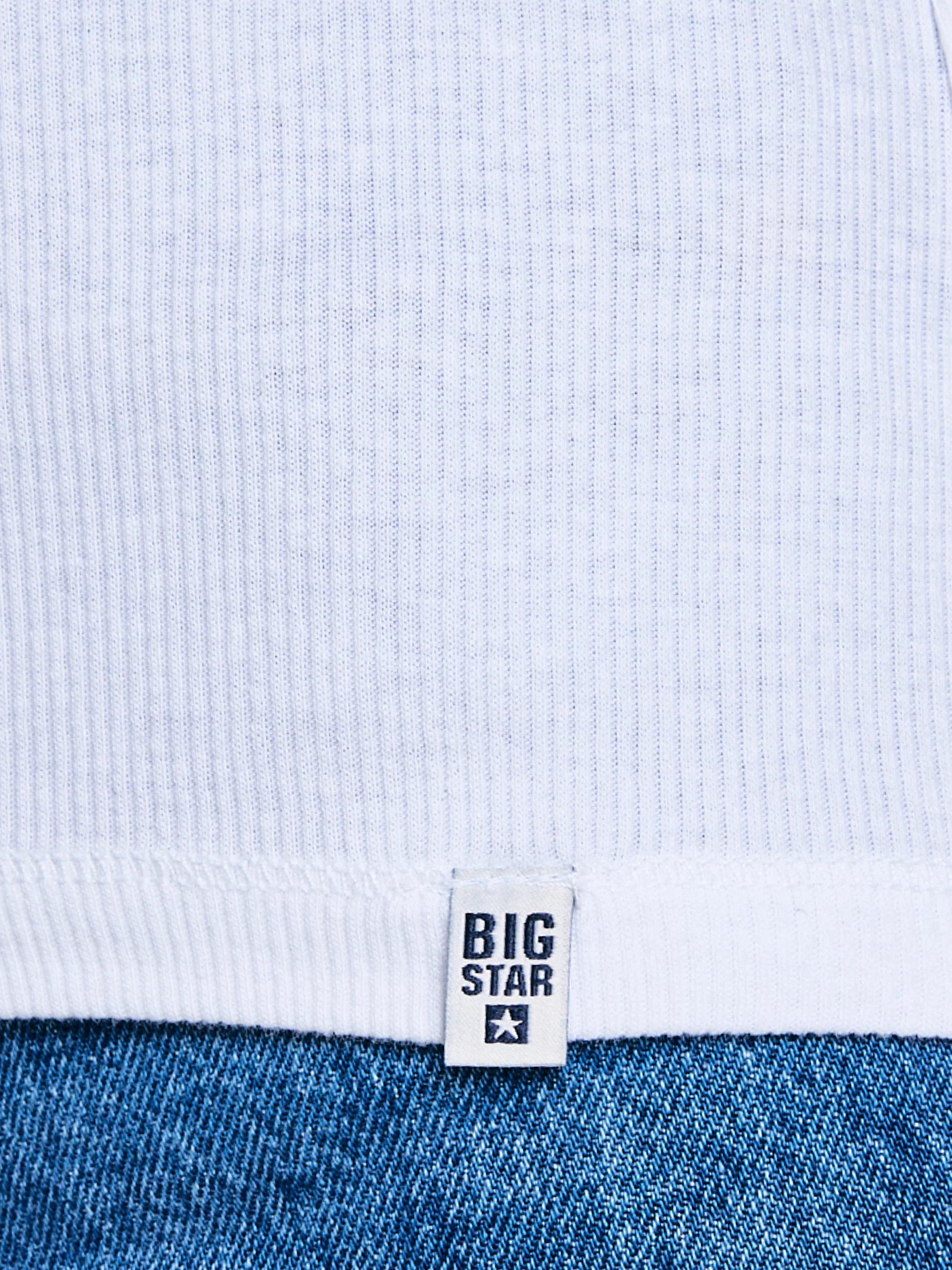 Koszulka damska na ramiączkach biała Alena 101