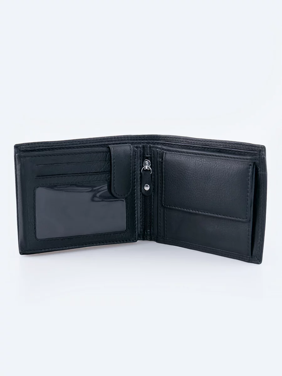 Portfel męski skórzany czarny 3154 900