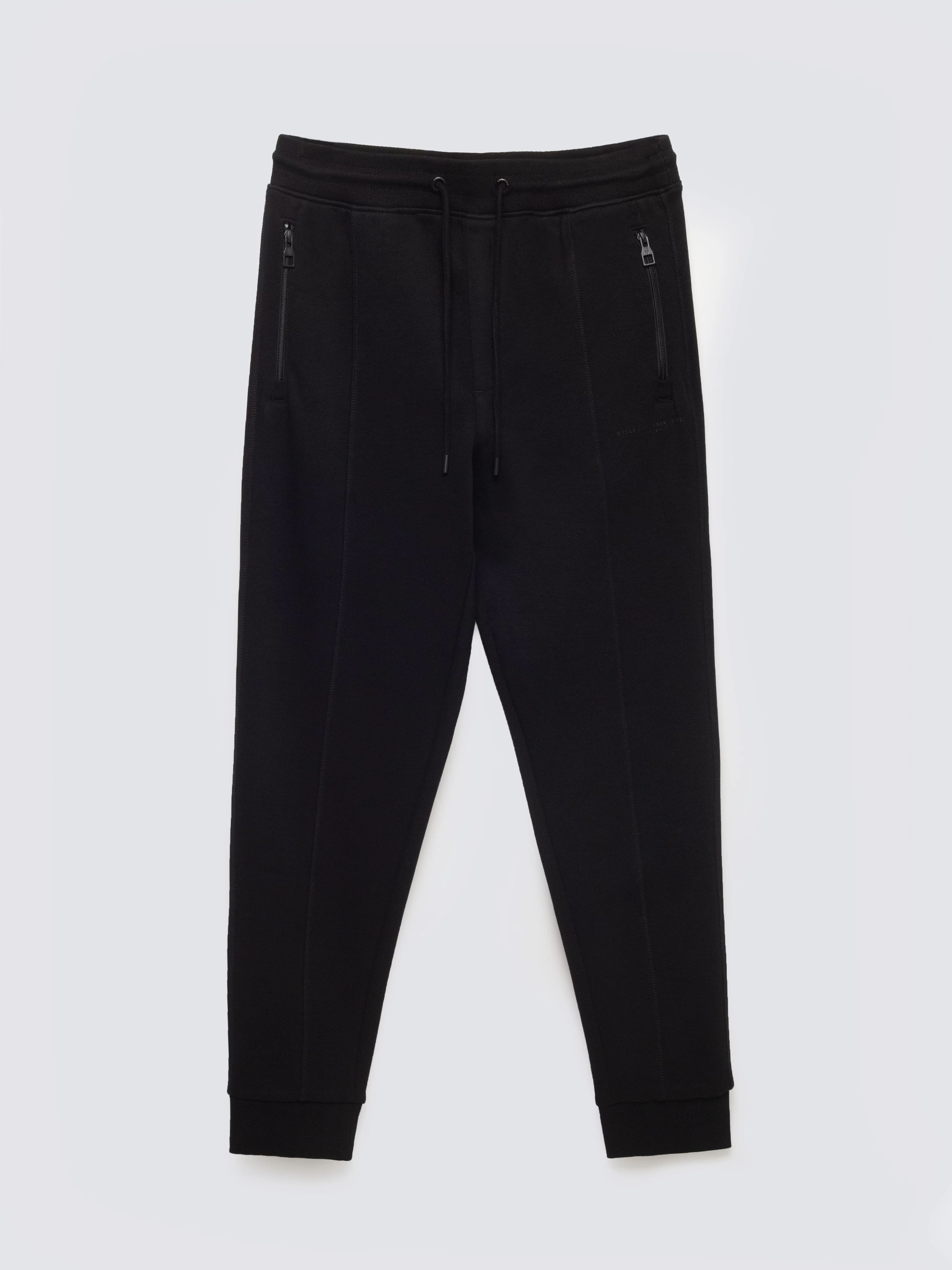 Spodnie męskie dresowe czarne Wladorp 906