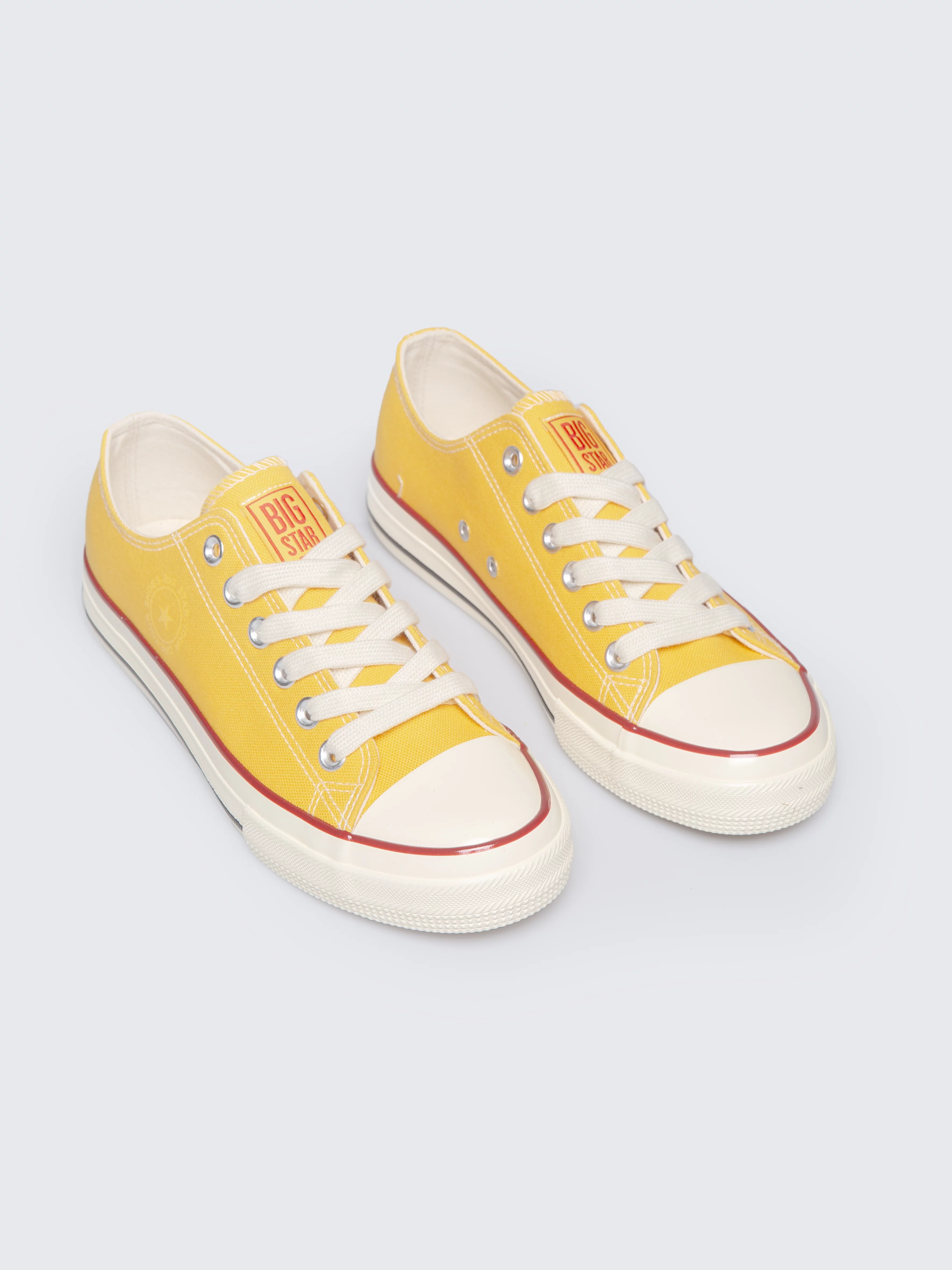 Trampki męskie niskie żółte RR174616 201