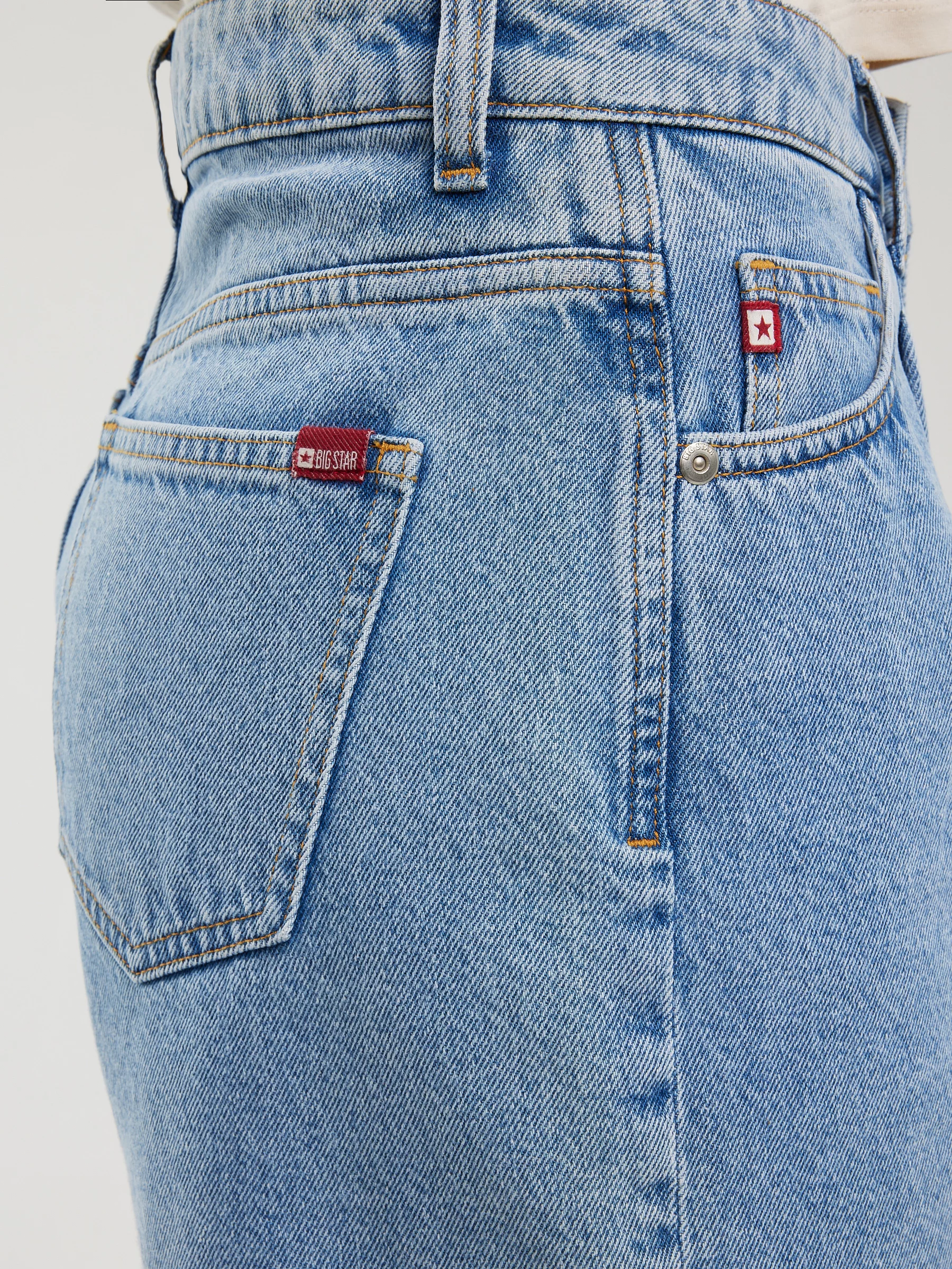 Szorty damskie jeansowe niebieskie Satoko 288