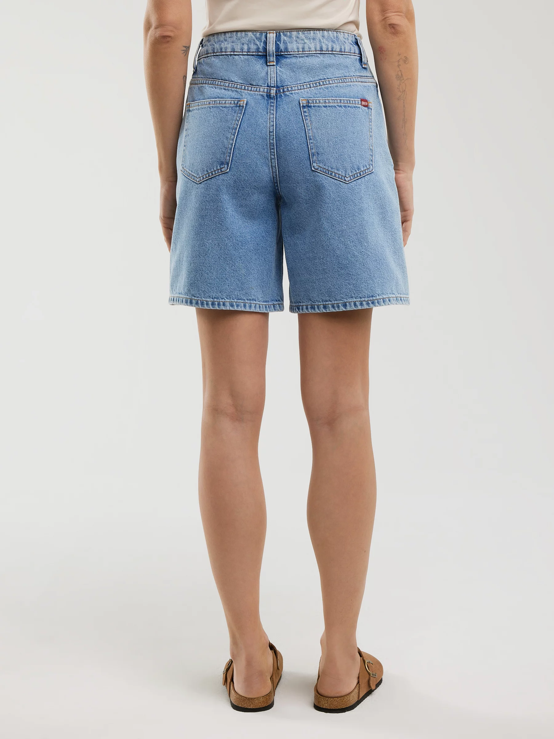 Szorty damskie jeansowe niebieskie Satoko 288