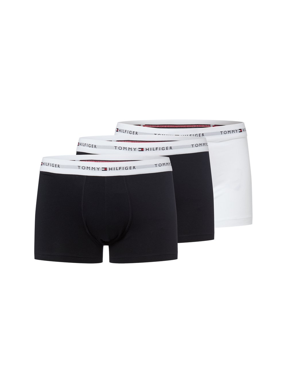 Tommy Hilfiger Męski N/A E Kąpielówki W 3-Paku Mężczyźi Baweł Iebieski, Xl