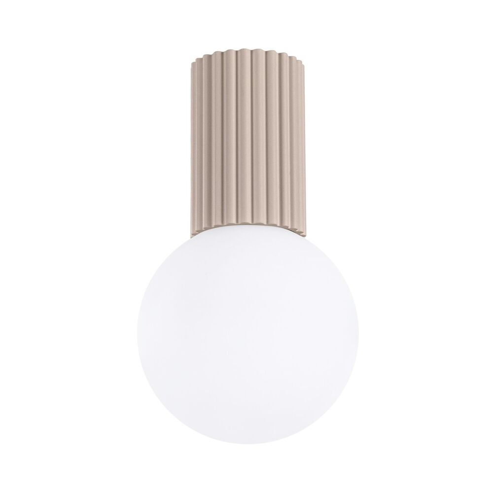SELSEY Plafon Halo taupe IP44